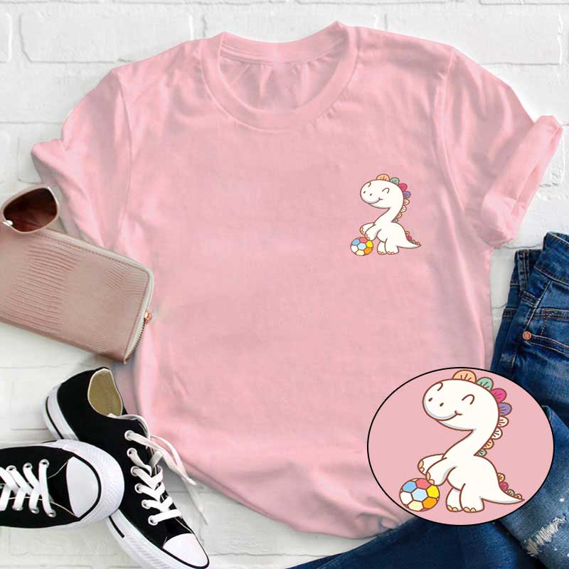 Fußball spielen und Spaß Lehrer T-Shirt