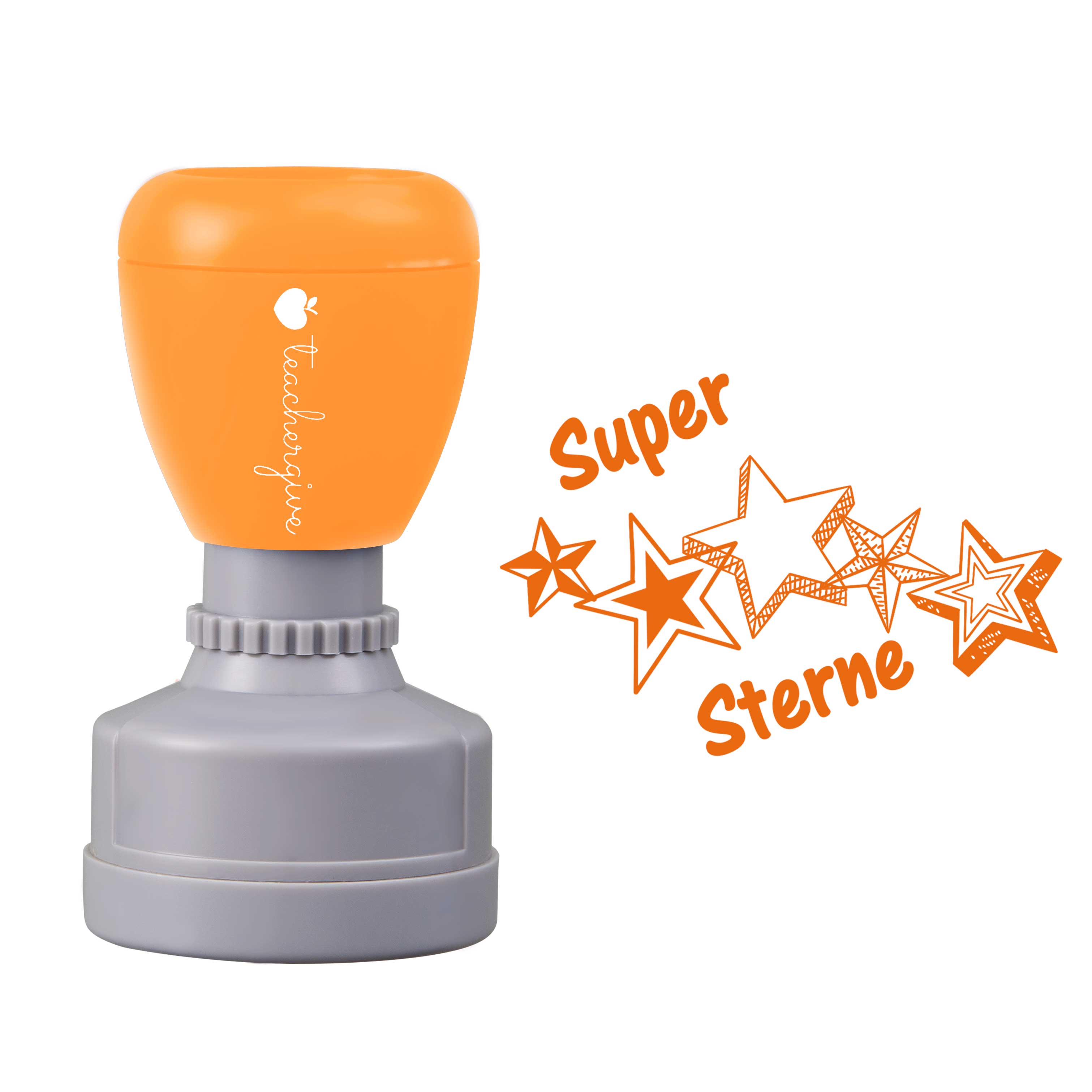 Super Sterne Lehrer Stempel