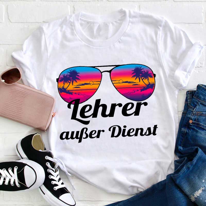 Lehrer außer Dienst Lehrer T-Shirt