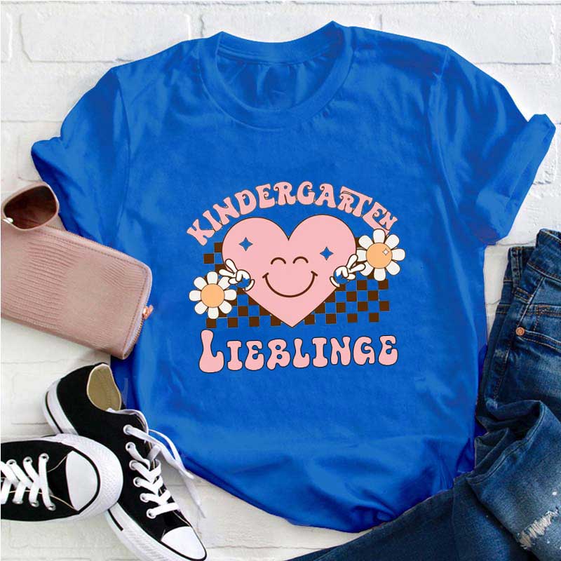 Kindergarten Lieblinge Lehrer T-Shirt