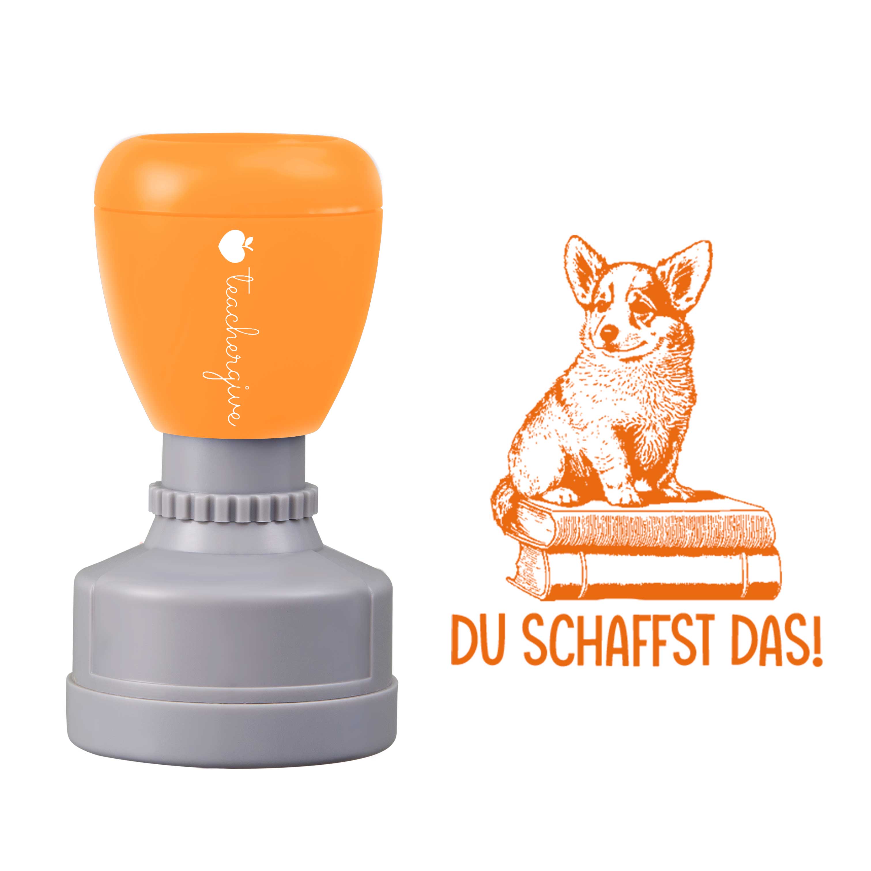 Du schaffst das Lehrer Stempel