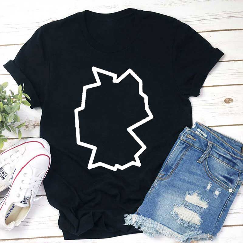 Deutschland Landkarte Lehrer T-Shirt