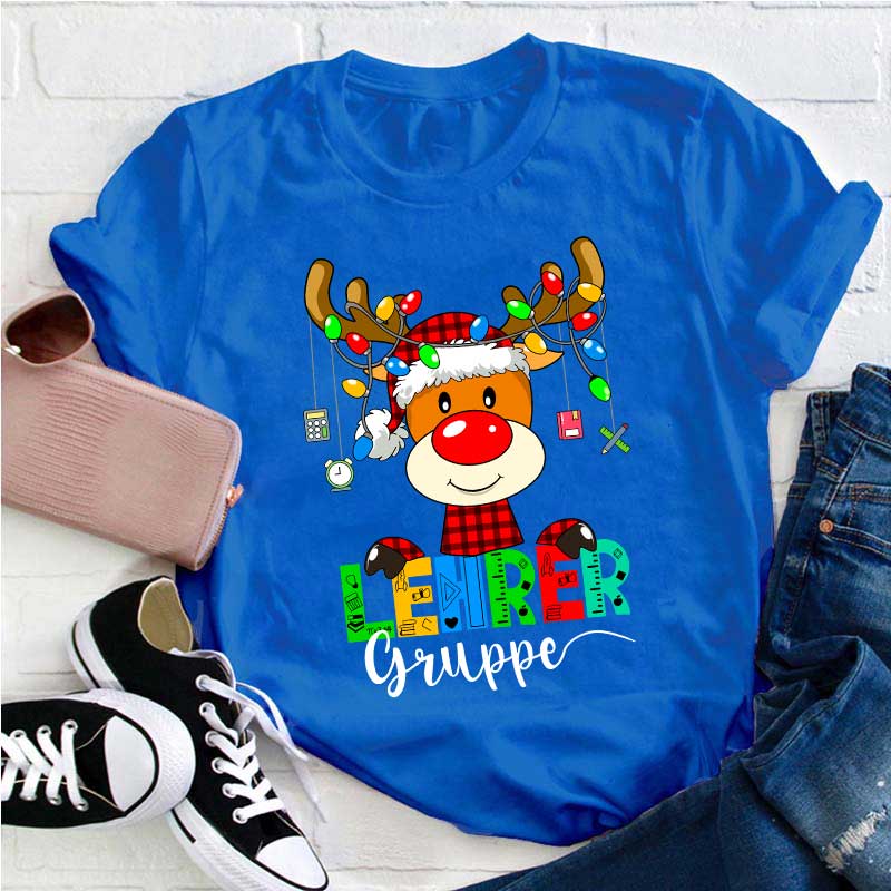 Frohe Weihnachten Alles Gute Zu Weihnachten Lehrer T-Shirt