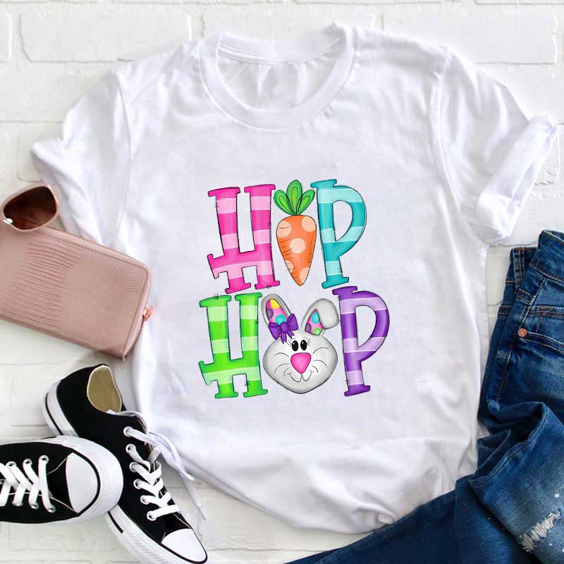 Hip Hop Osterhase Lehrer T-Shirt