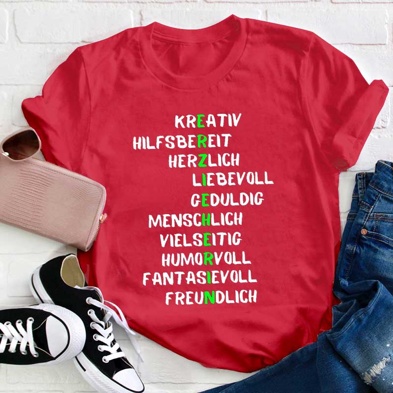 Das Ist Doch Erzieherin Lehrer T-Shirt