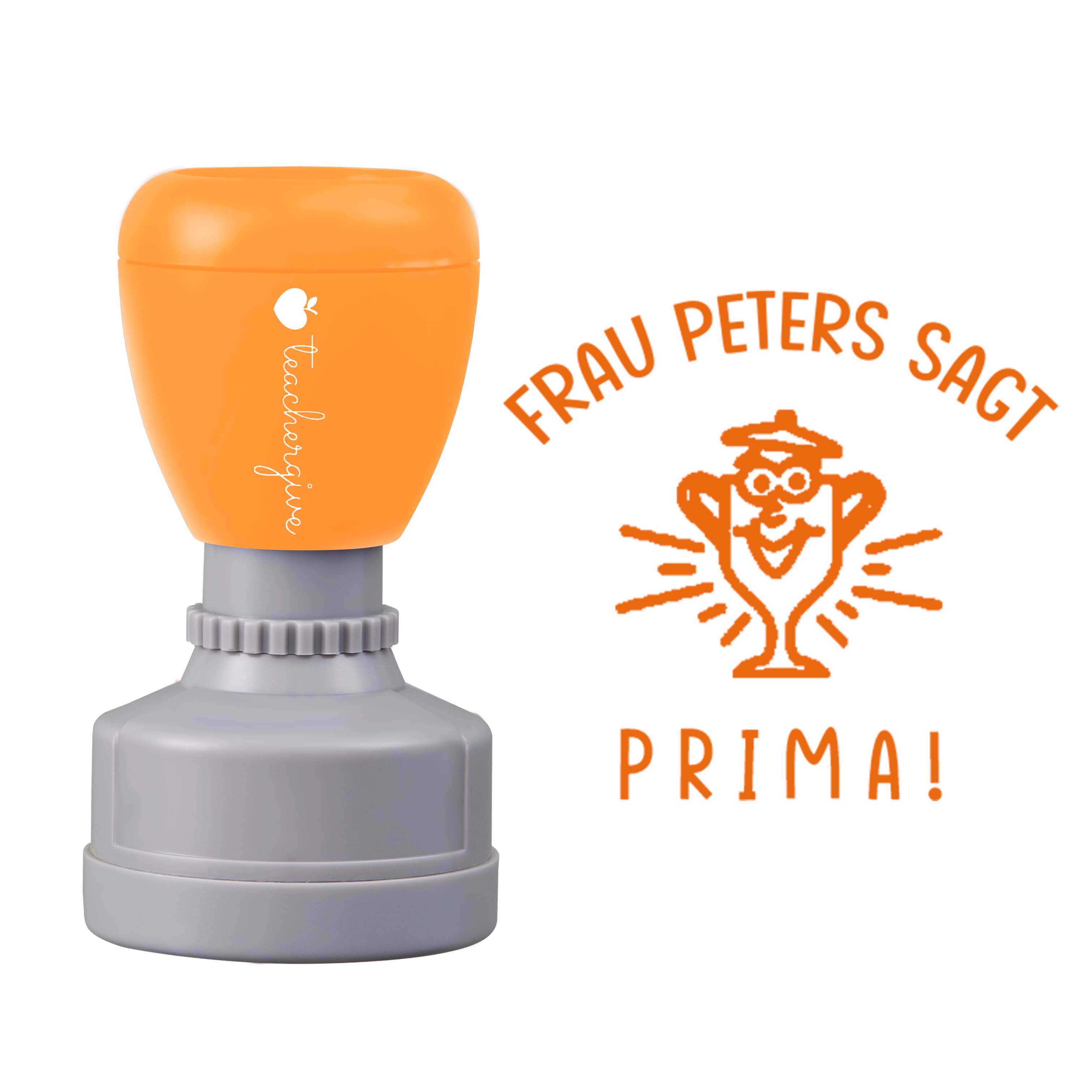 Personalisiert Sagt Prima Lehrer Stempel