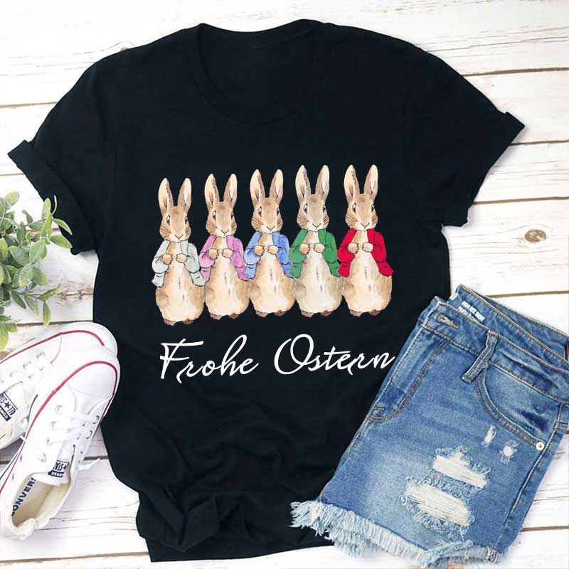 Frohe Ostern Lehrer T-Shirt