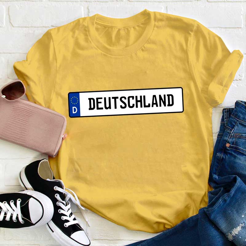 Deutschland Lehrer T-Shirt