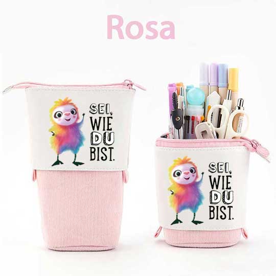 Flausch sei wie du bist Federmäppchen Mäppchen