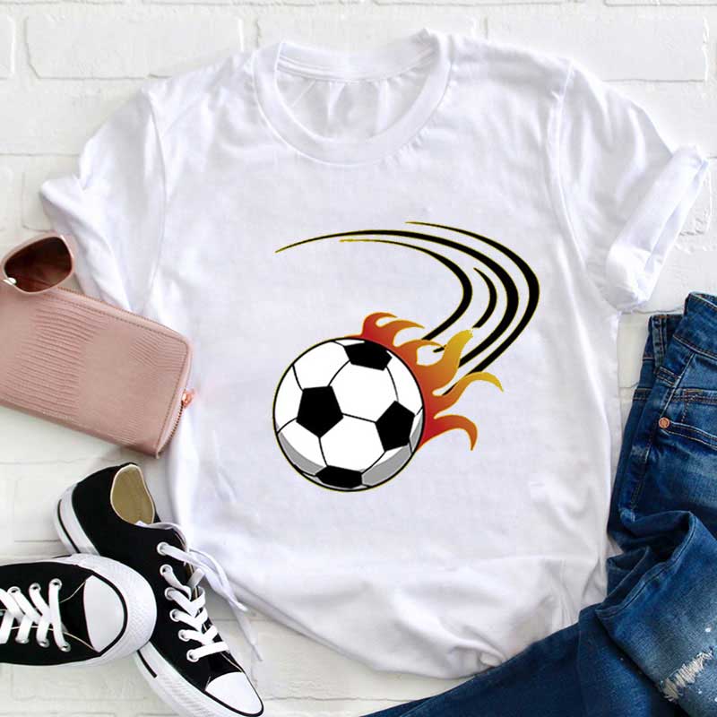 Tornado Fußball Lehrer T-Shirt