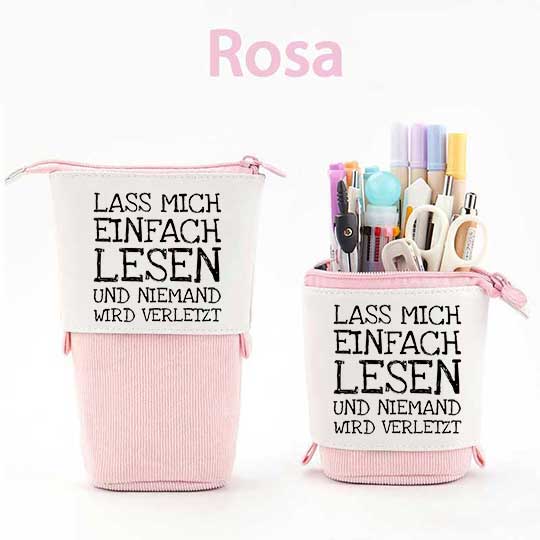 Lass mich einfach lesen und niemand wird verletzt Federmäppchen Mäppchen