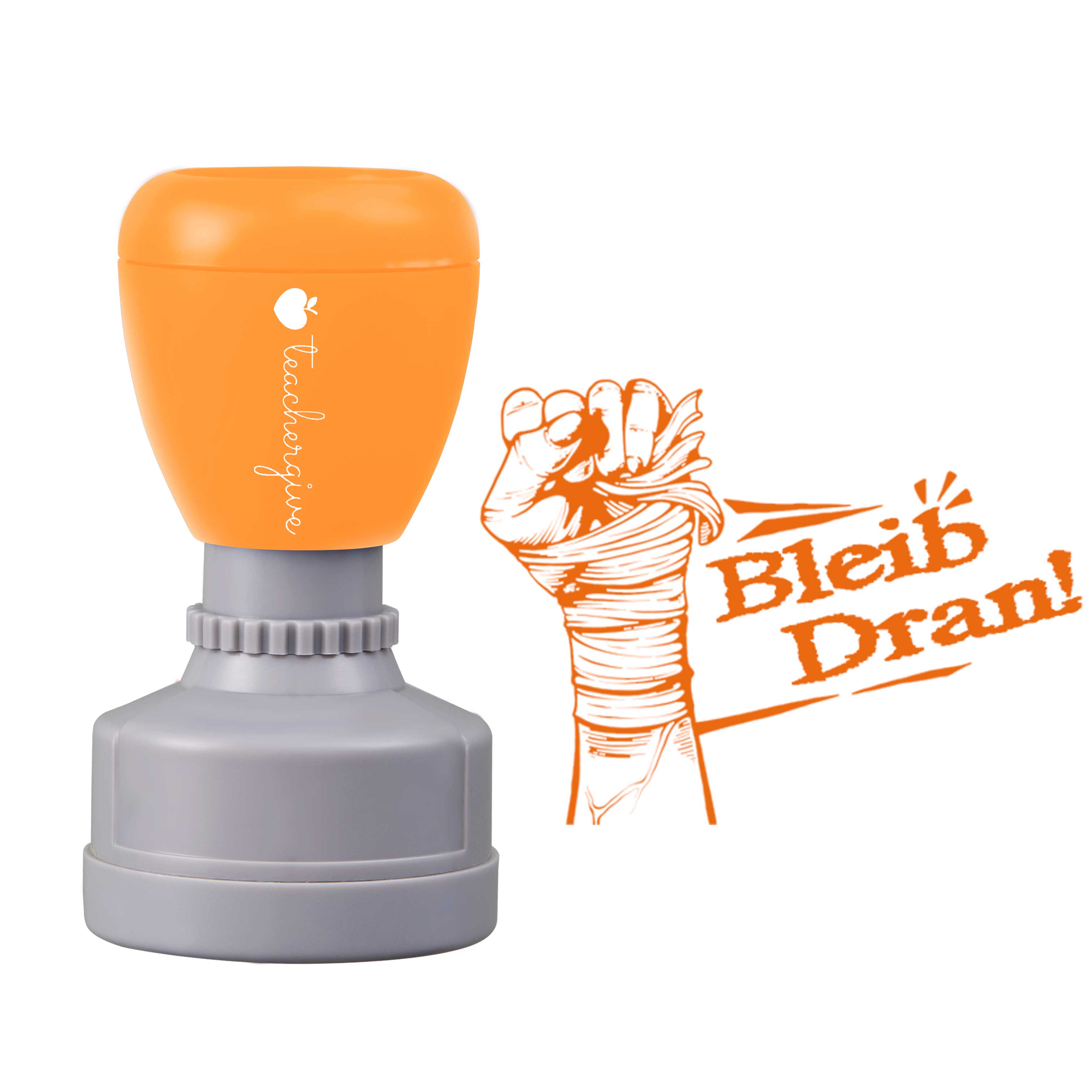 Bleib Dran Lehrer Stempel