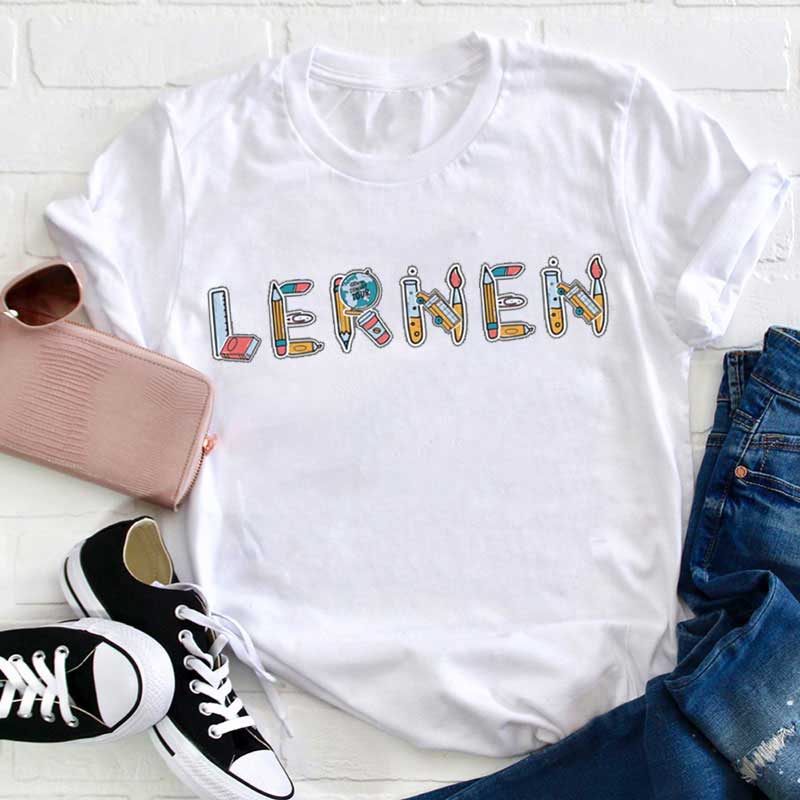 Lernen Lehrer T-Shirt