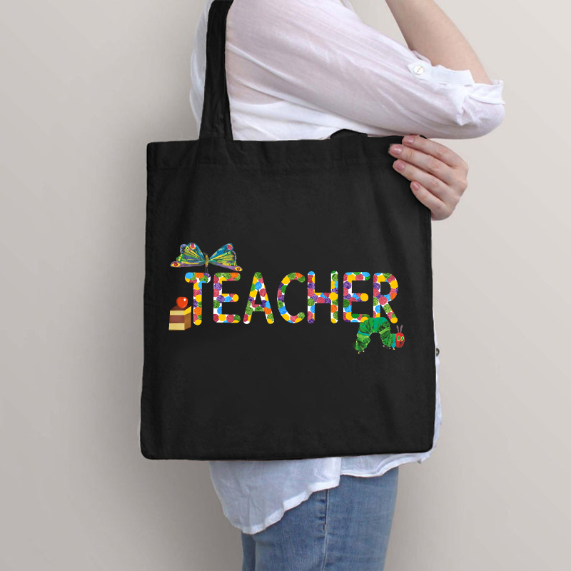 Teacher Butterflies Tote Bag