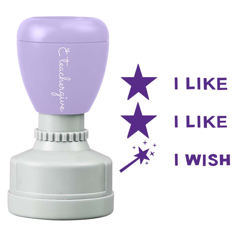 I like I Like I Wish Teacher Stamp