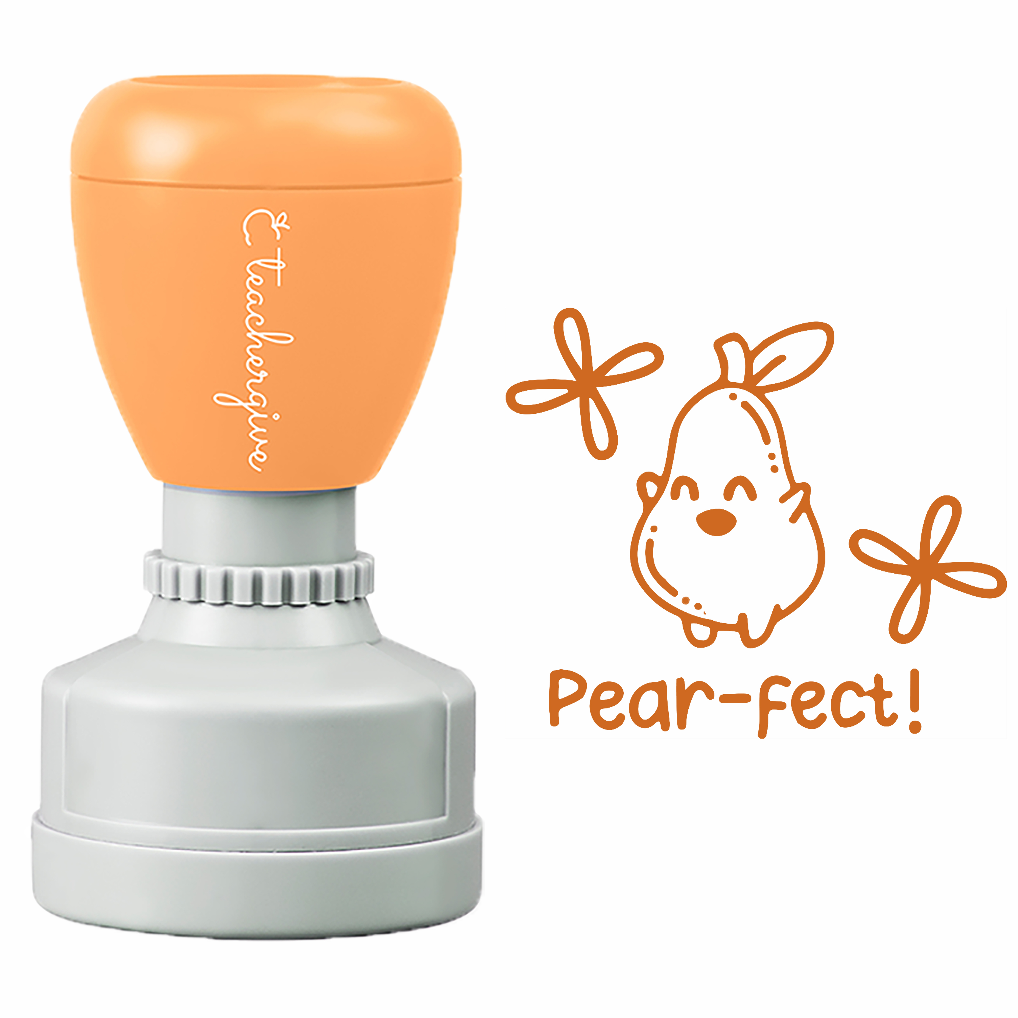 Pear-fect Work Stamp