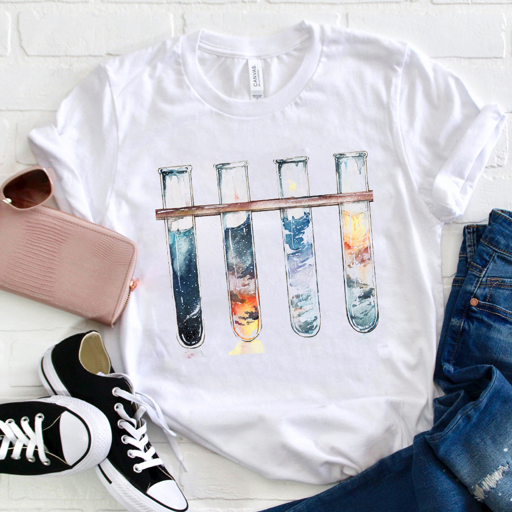 Colorful Test Tubes T-Shirt