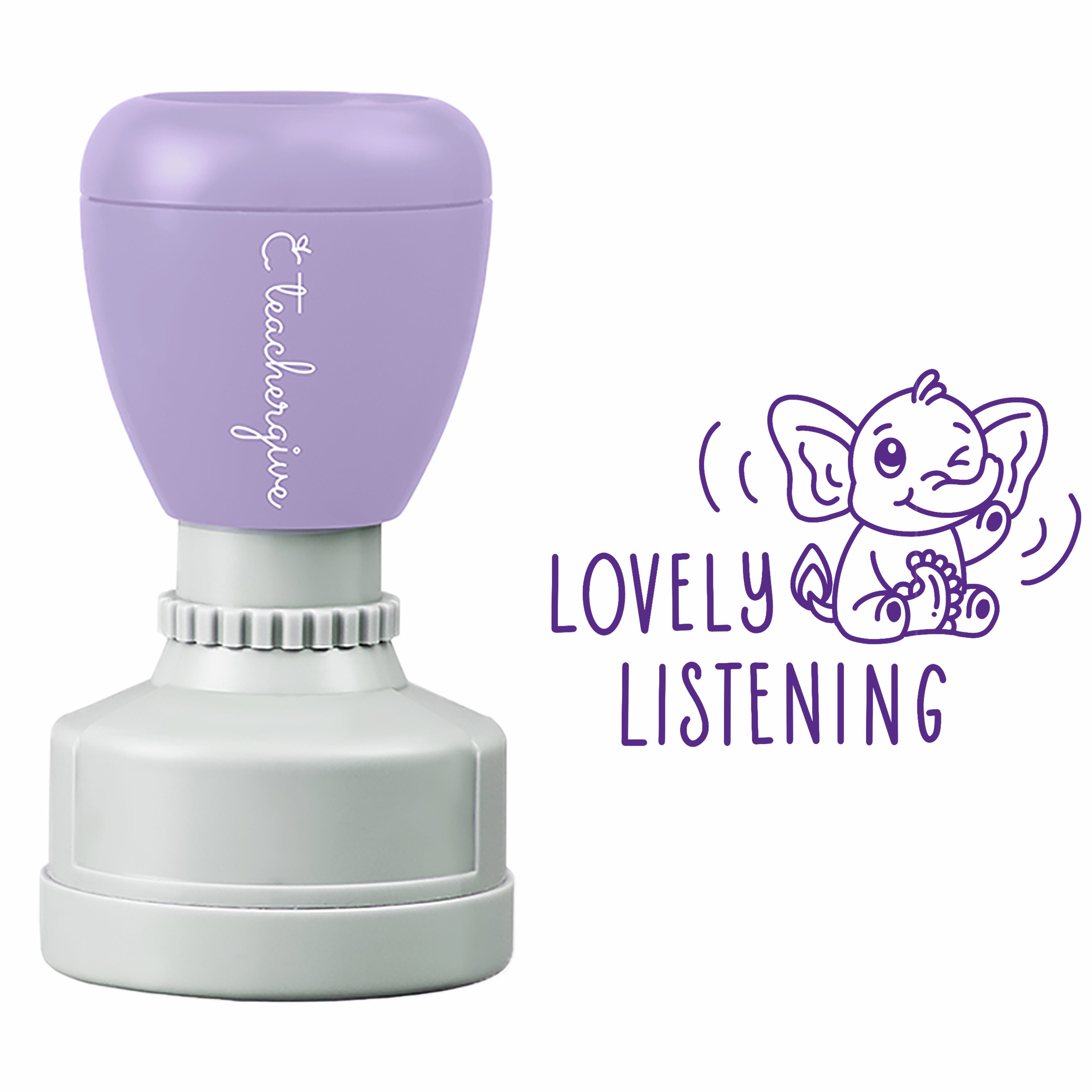 Lovely Listening Stamp