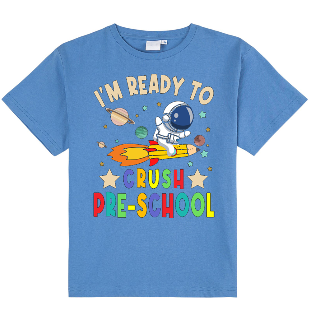 Personalized I'm Ready To Crush Pre-School  Kids T-Shirt
