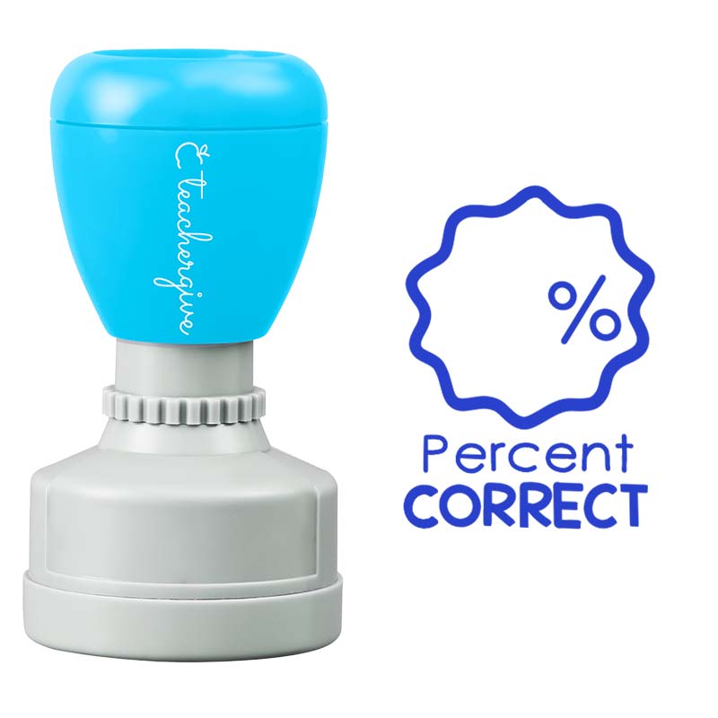 Percent Correct Teacher Stamp