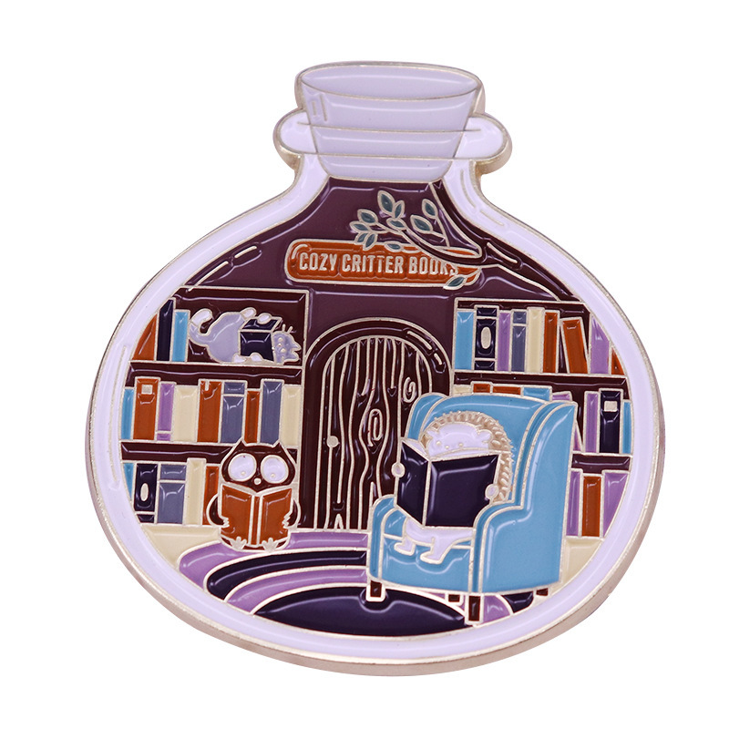 Animals Are Reading Library  Pin