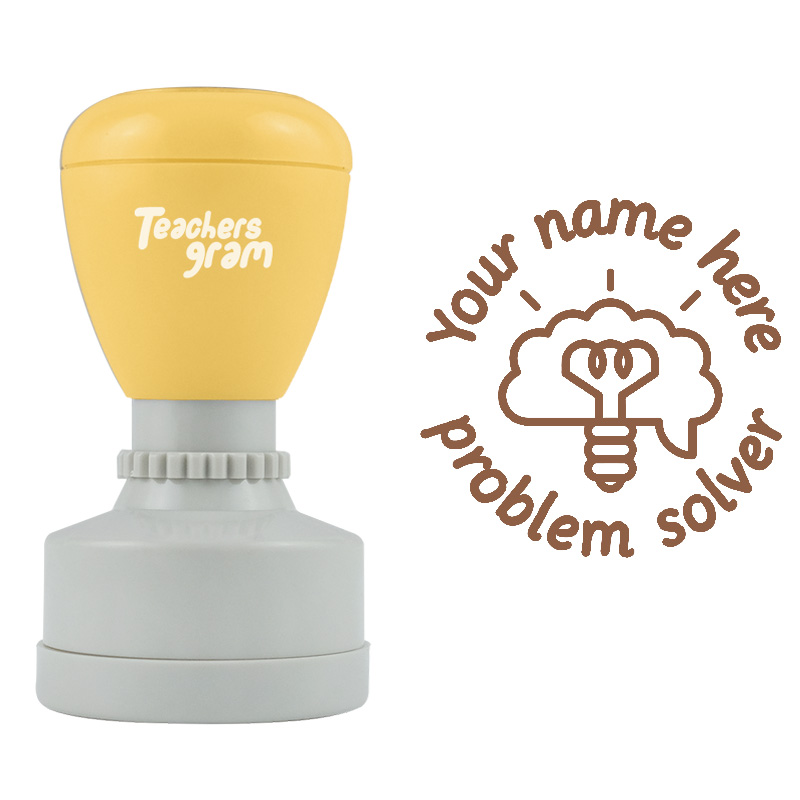 Personalized Problem Solver Stamp