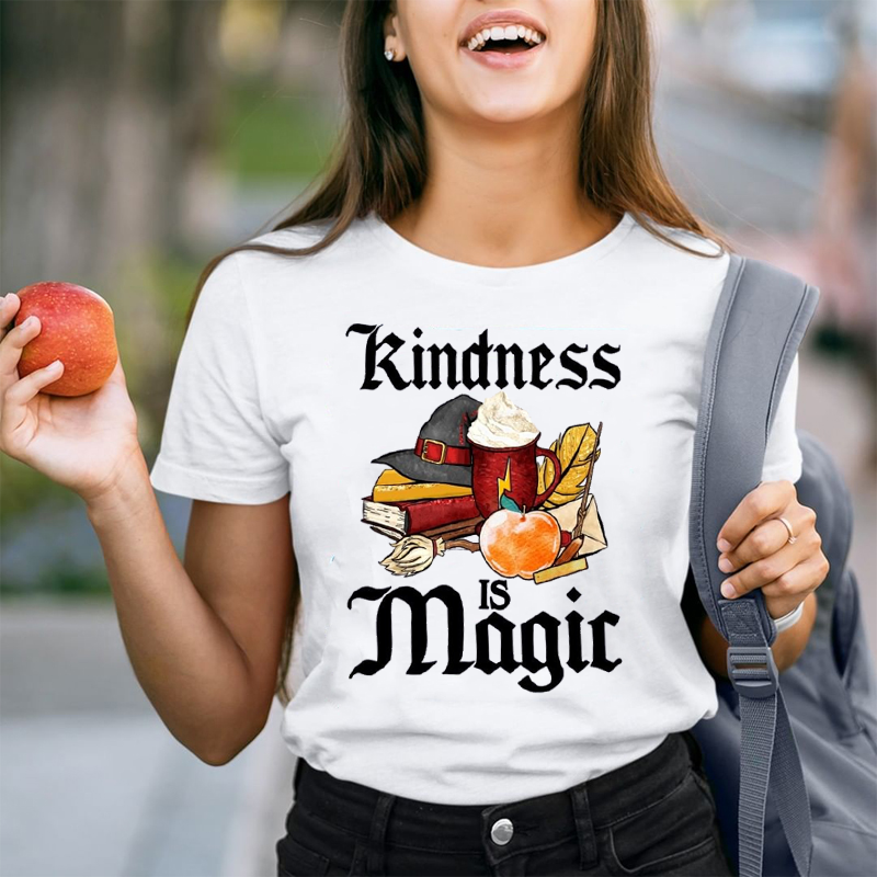 Kindness Is Magic Peach T-Shirt