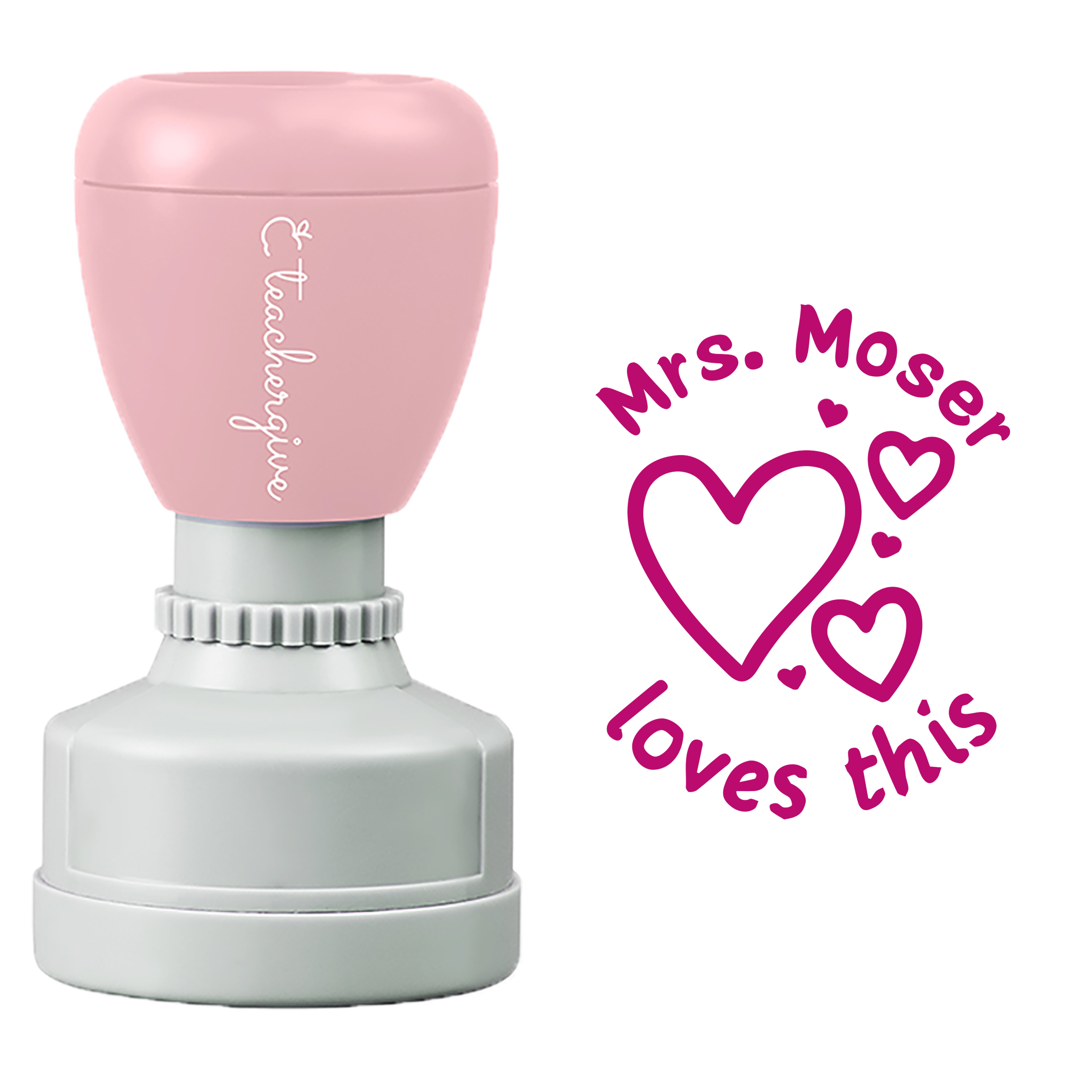 Personalized Heart Stamp