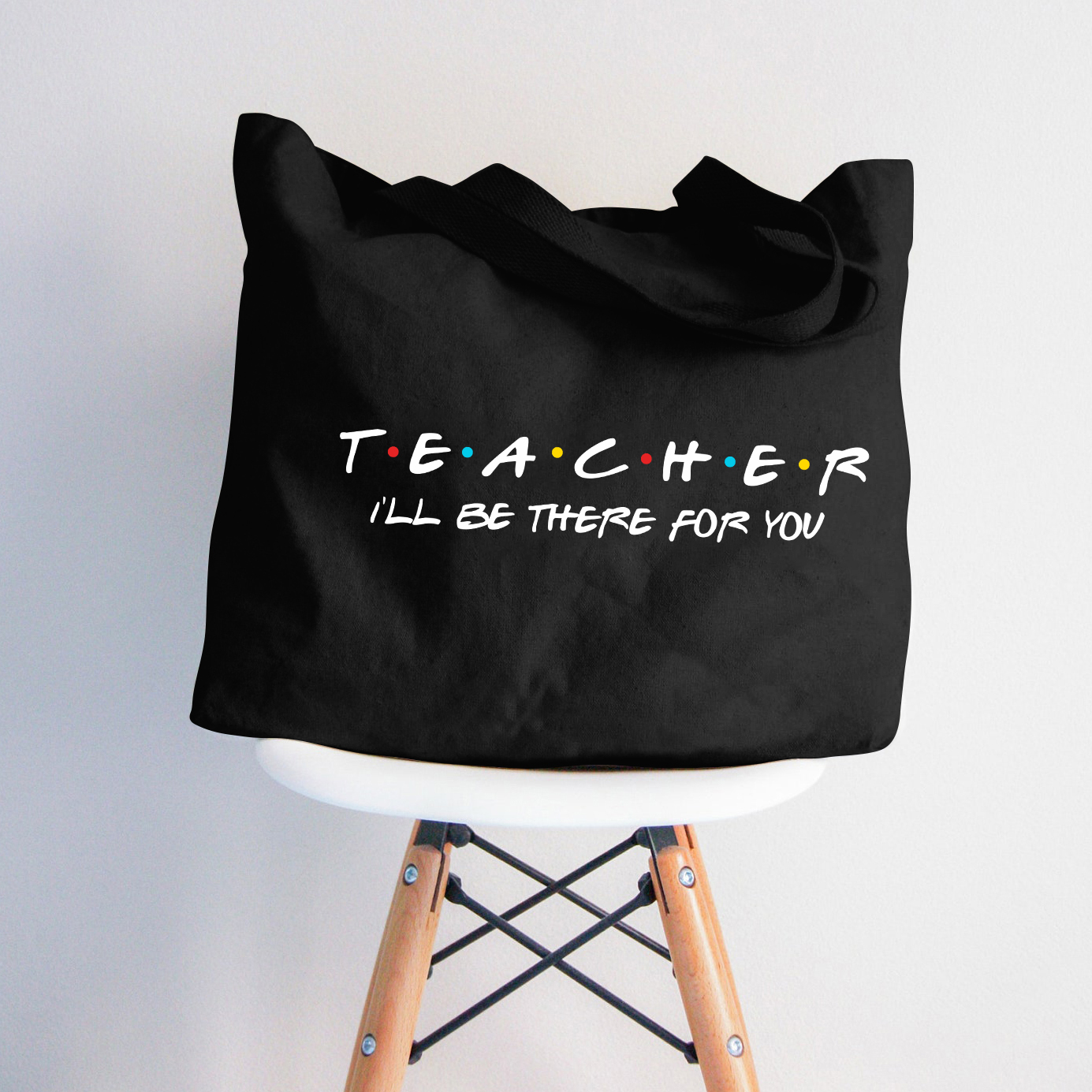 Lehrer Ich werde für dich da sein Lehrer Tragetasche mit Reißverschluss