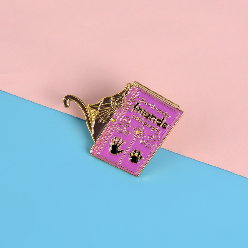 Die Katzen Bücher Pin