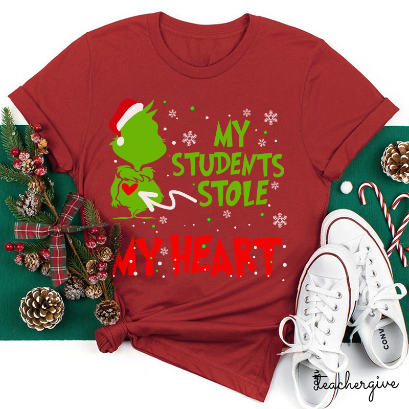 My Students Stole My Heart Teacher T-Shirt