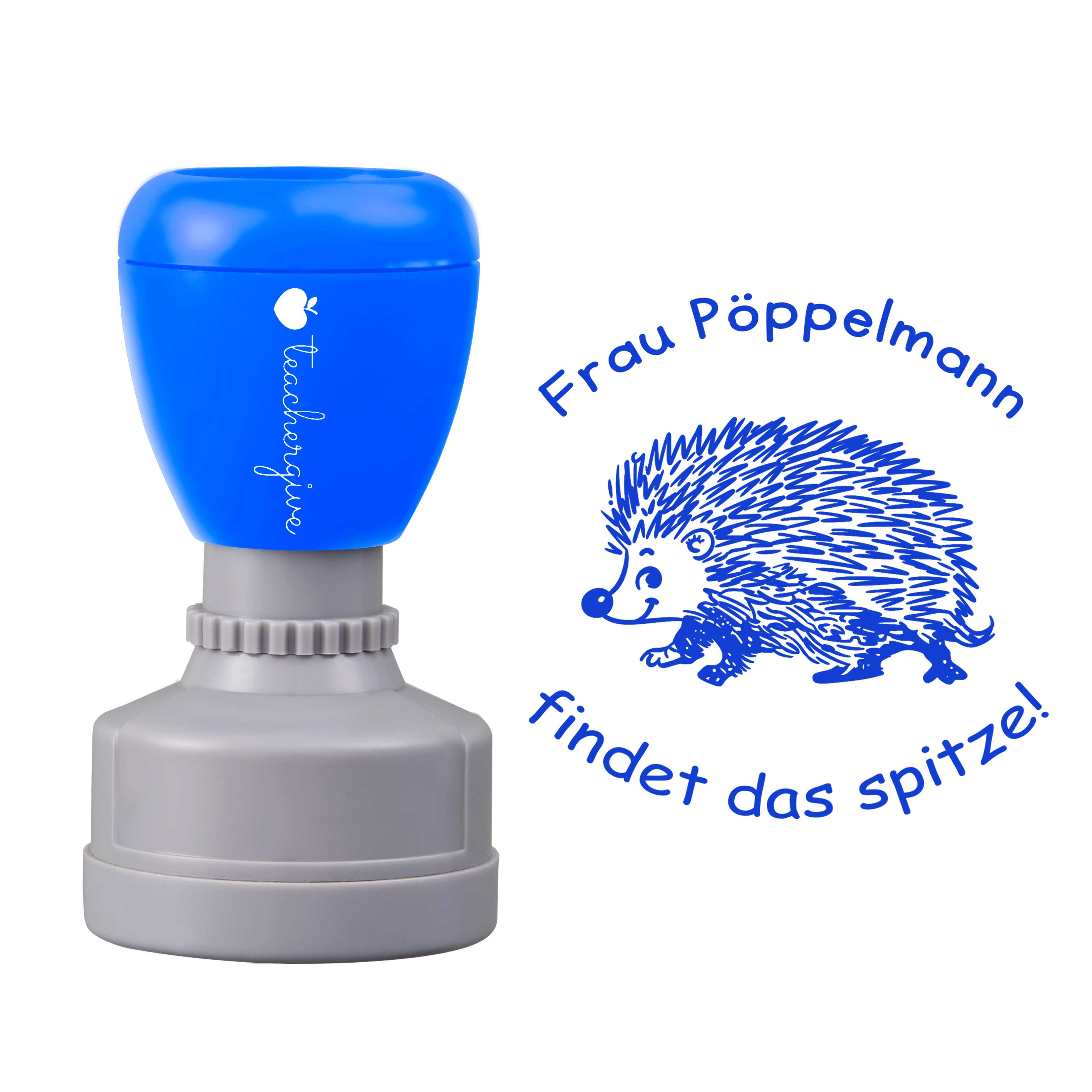 Personalisiert findet das spitze Lehrer Stempel