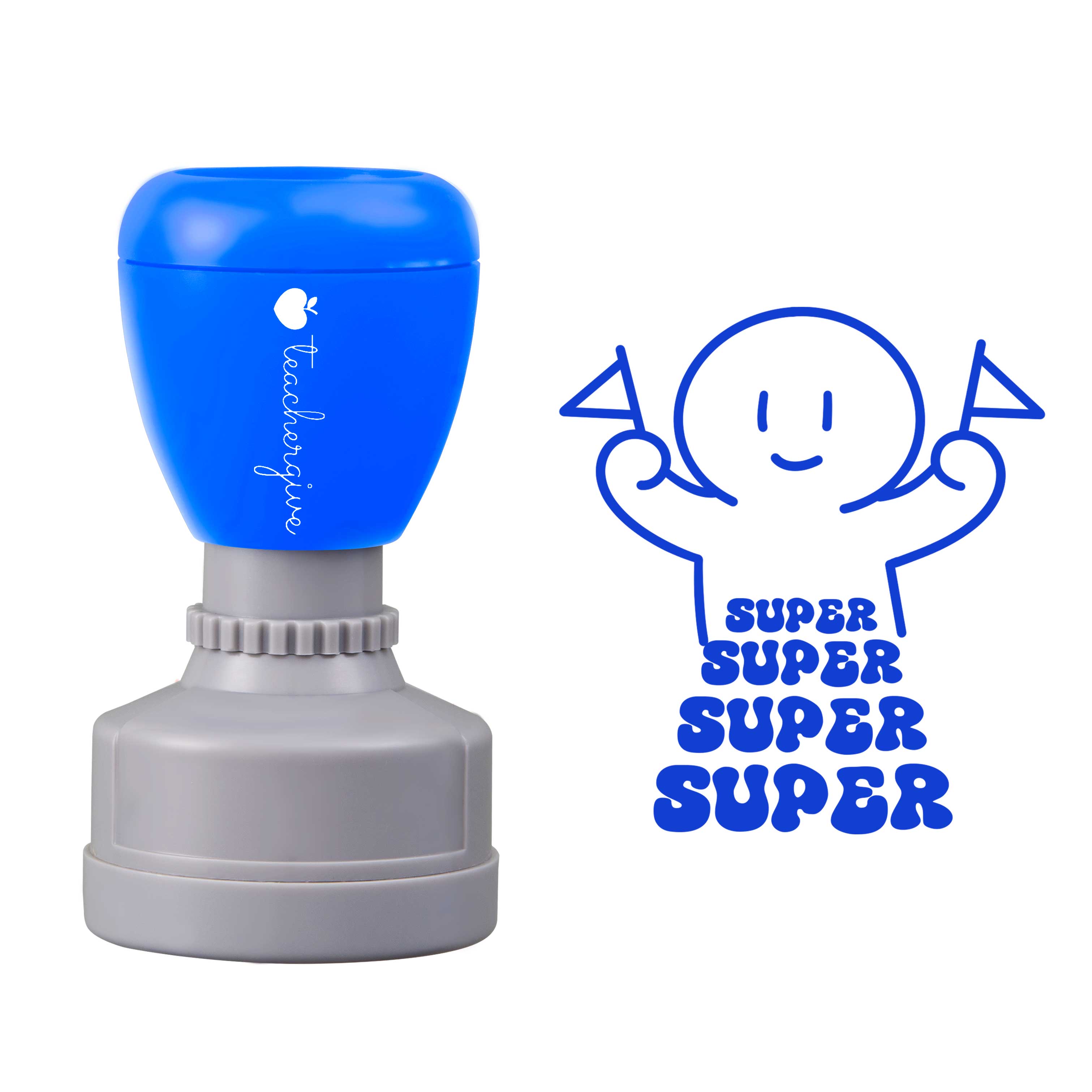Super Super Super Lehrer Stempel