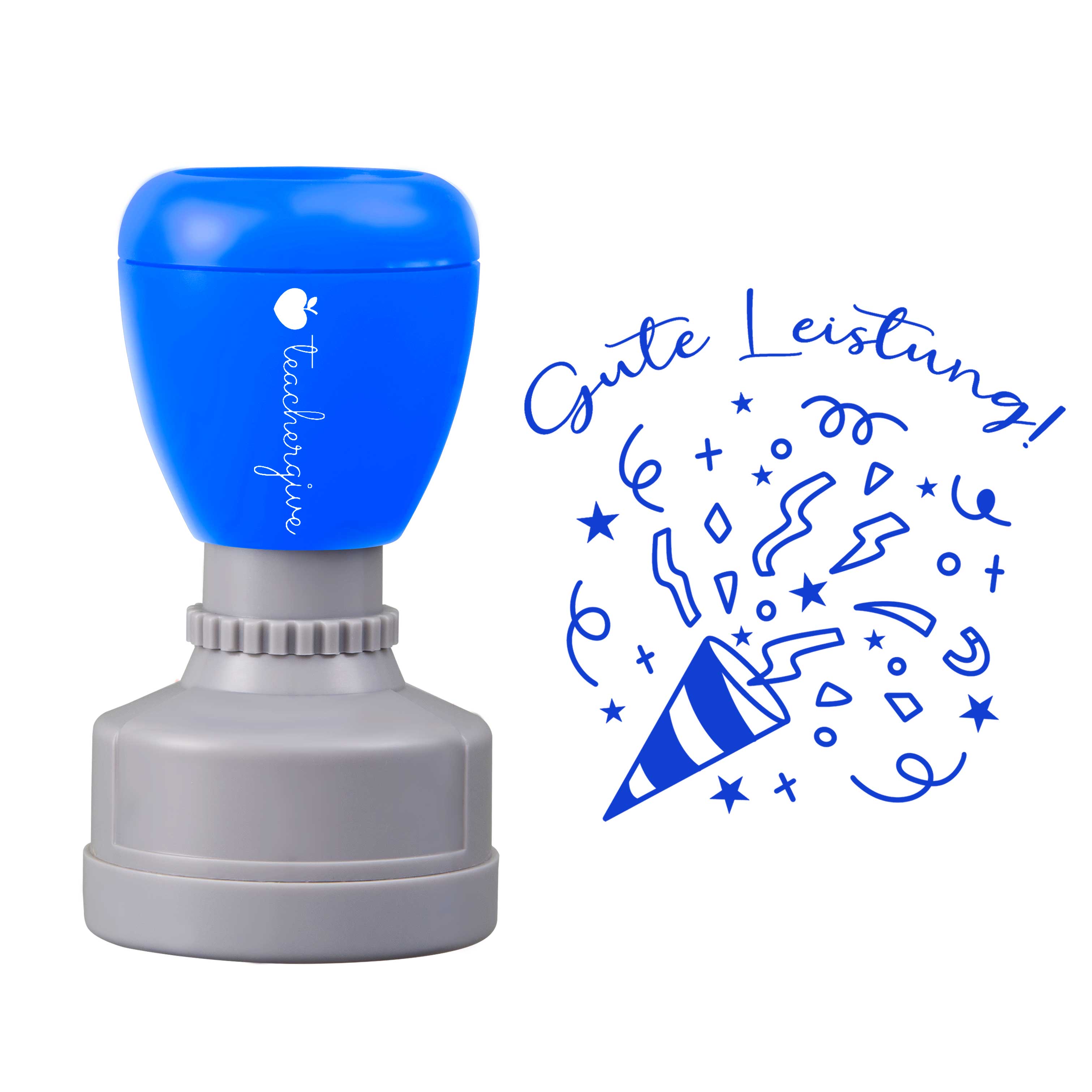 Gute Leistung Lehrer Stempel