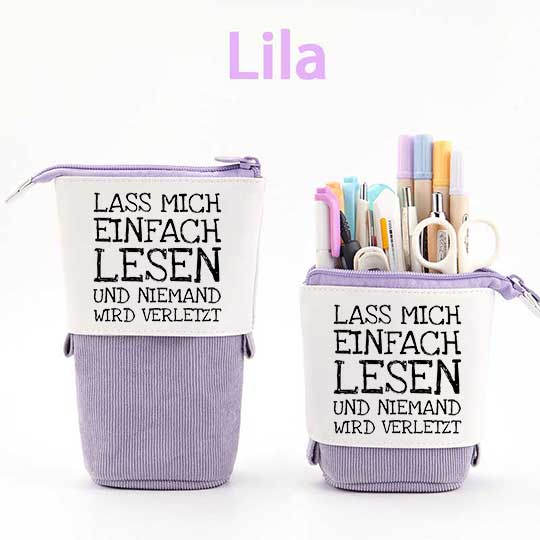 Lass mich einfach lesen und niemand wird verletzt Federmäppchen Mäppchen