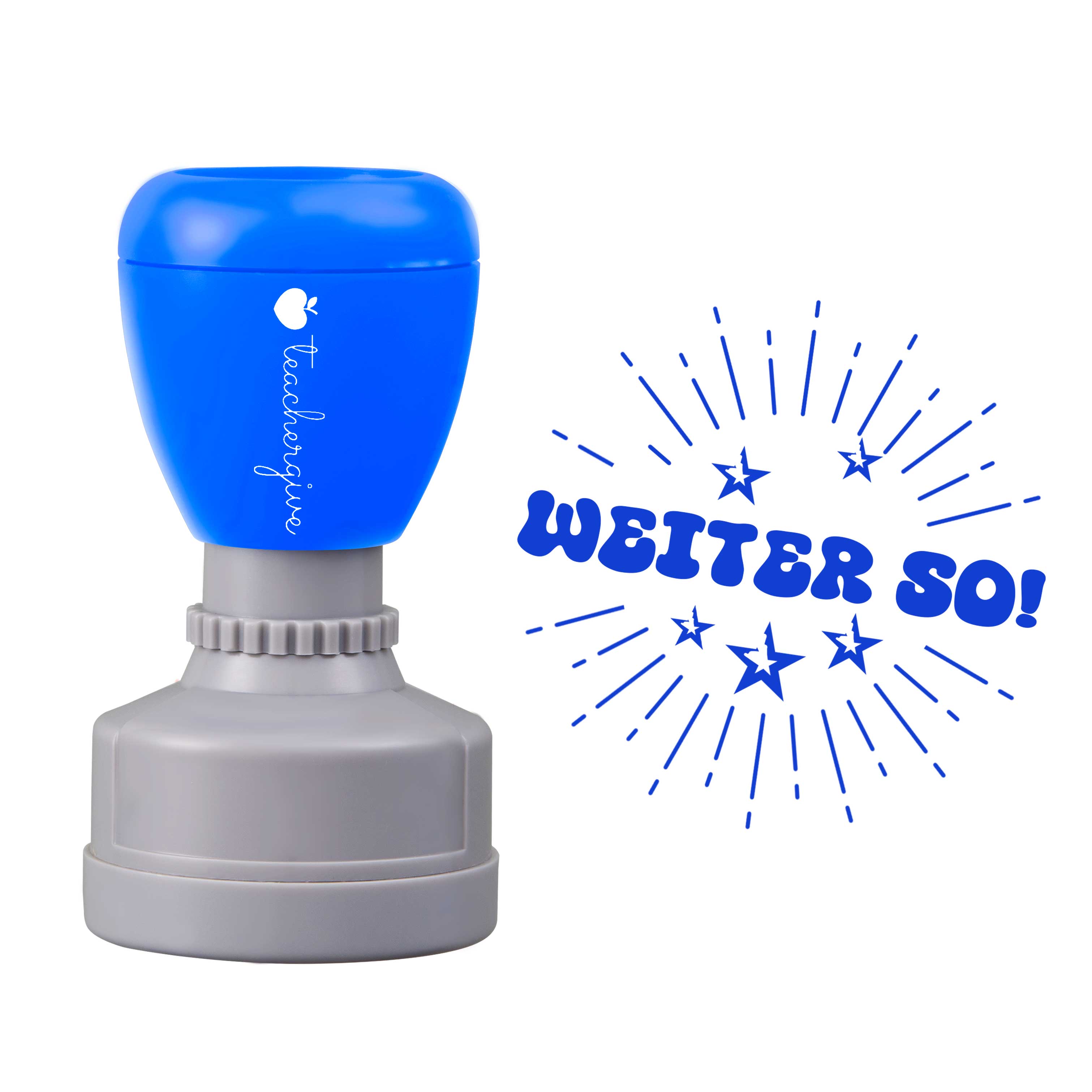 Weiter So Lehrer Stempel