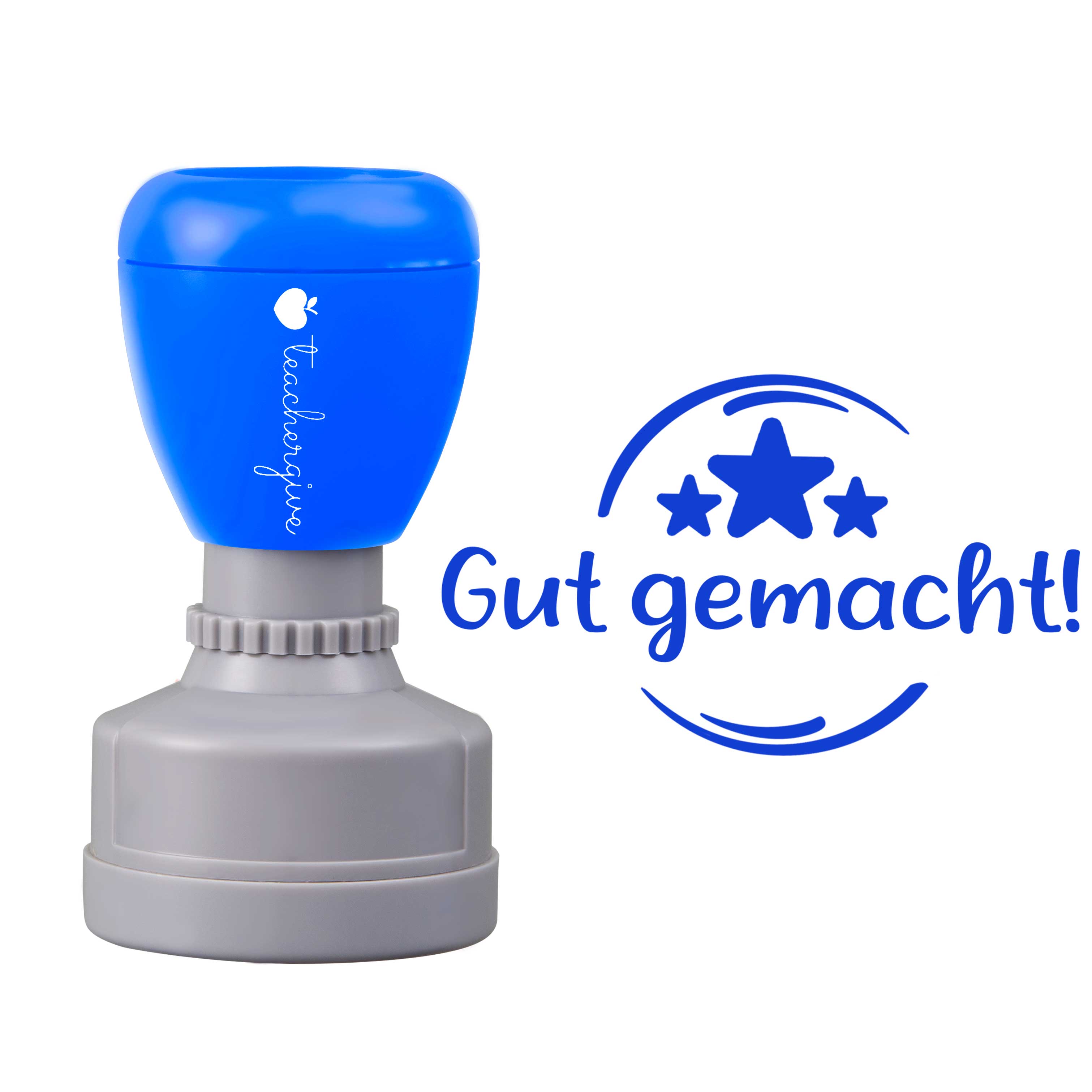Gut gemacht Lehrer Stempel