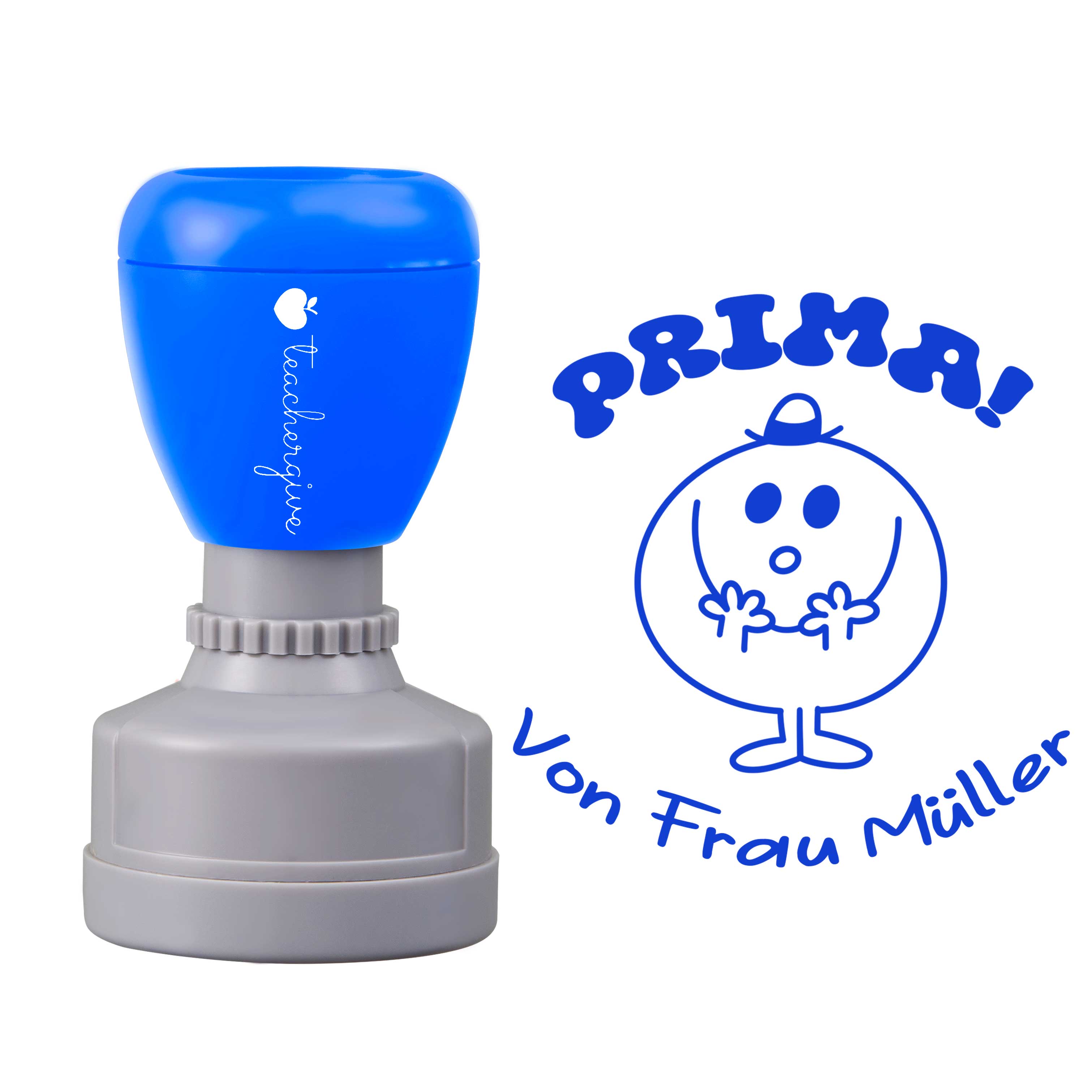 Personalisiert Name Prima Lehrer Stempel