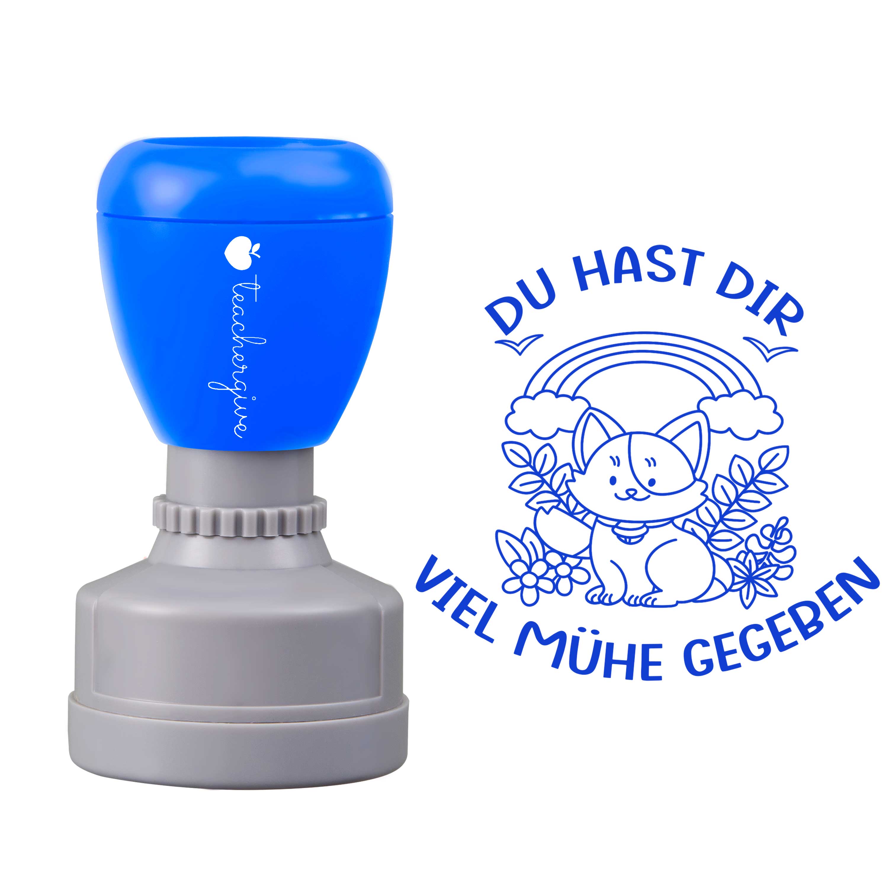Du Hast Dir Viel Mühe Gegeben Lehrer Stempel