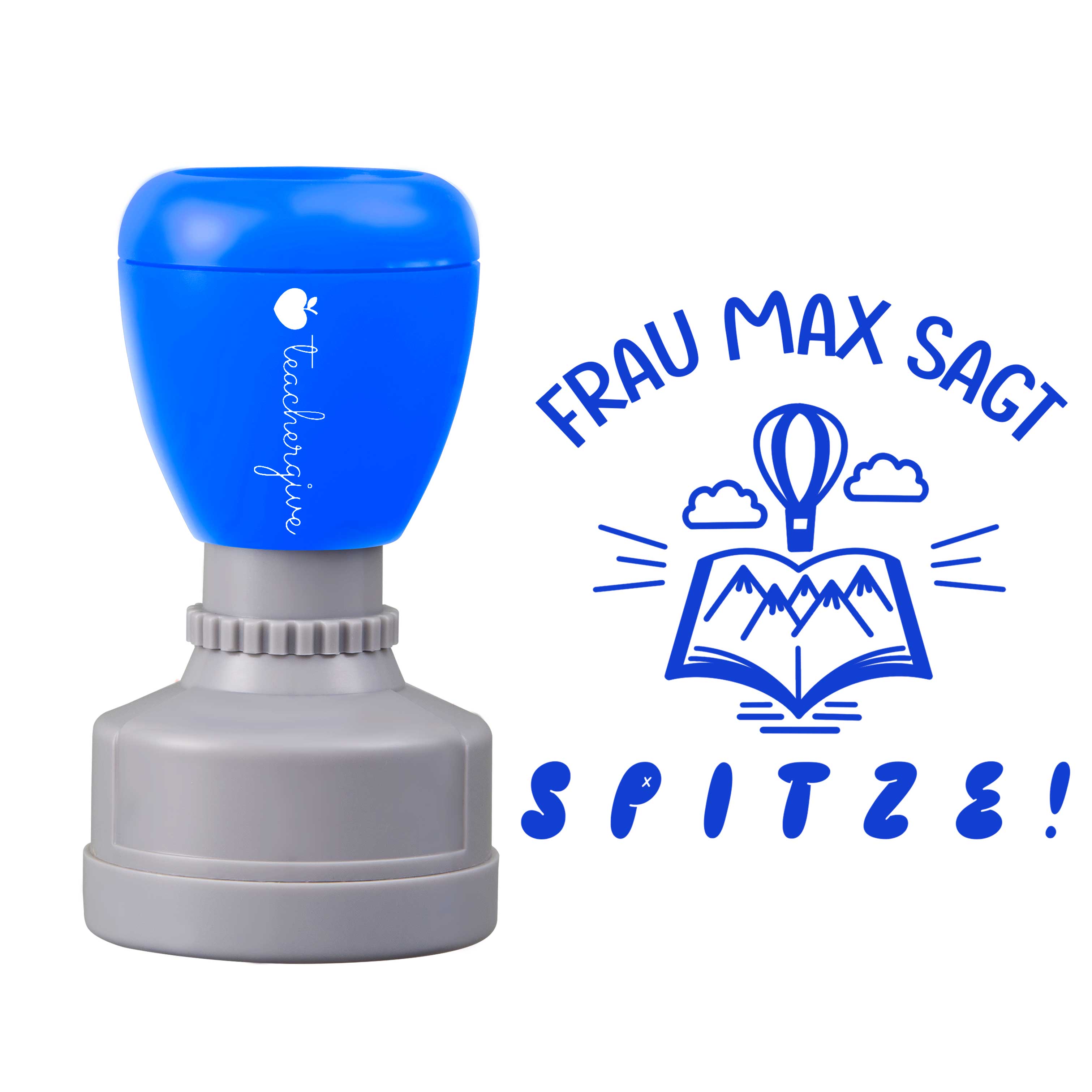 Personalisiert Sagt Spitze Lehrer Stempel