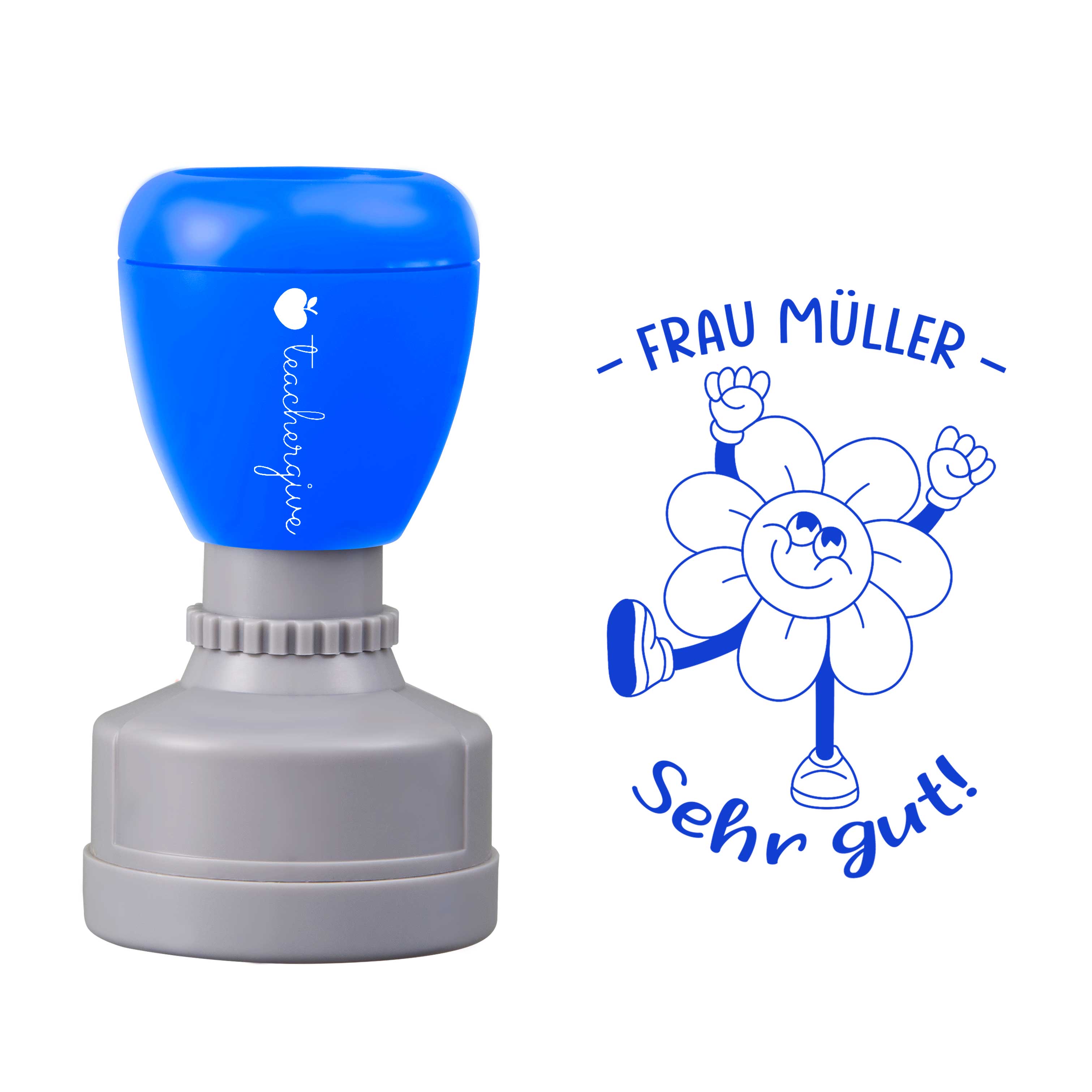 Personalisiert sehr gut Lehrer Stempel