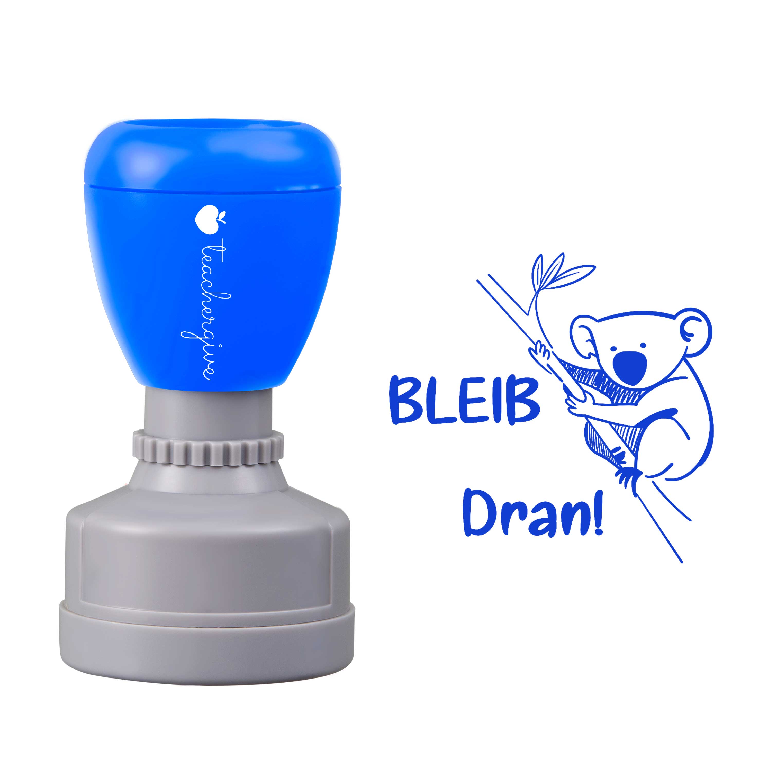 Bleib Dran Lehrer Stempel