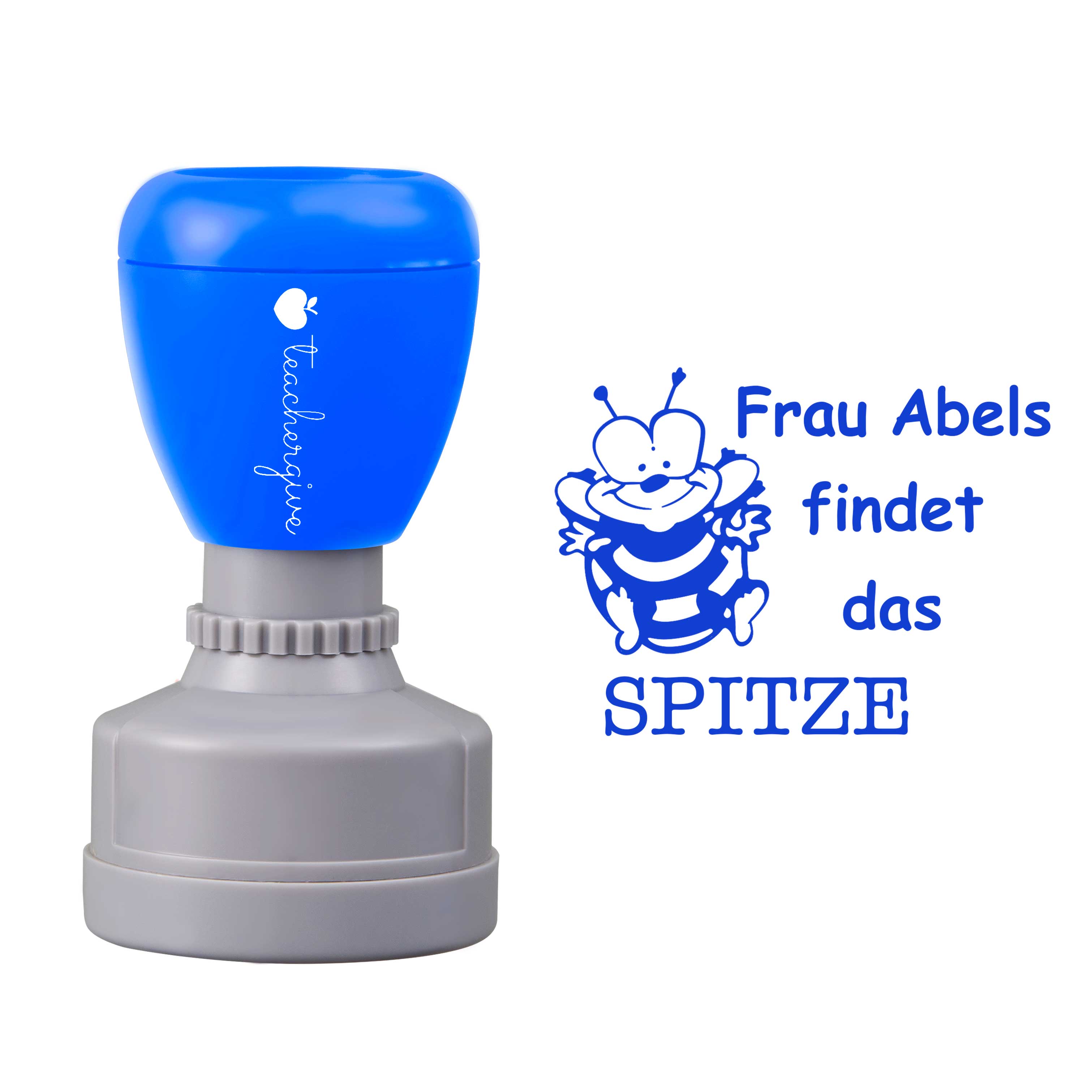 Personalisiert Findet Das Spitze Lehrer Stempel