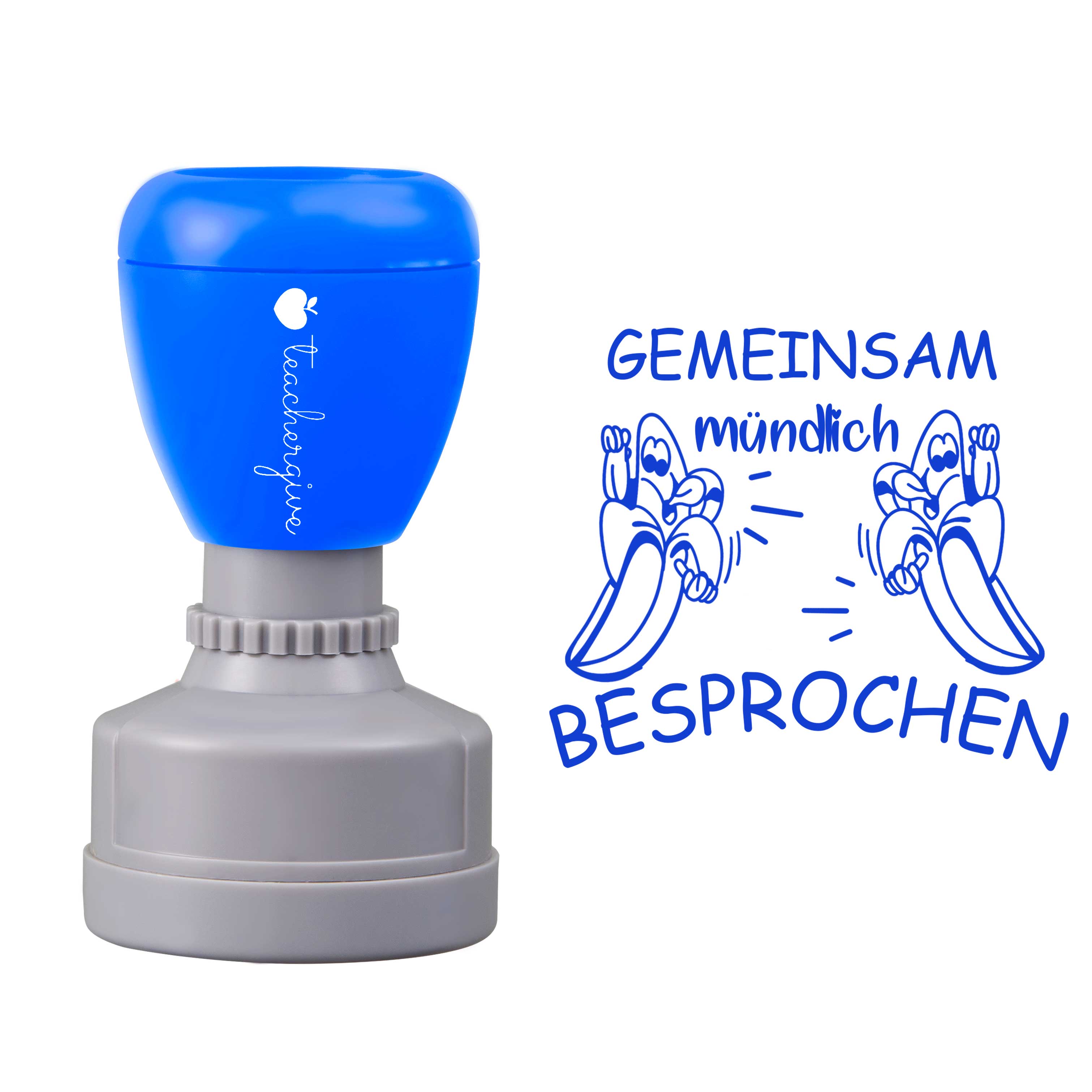 Gemeinsam Mündlich Besprochen Lehrer Stempel