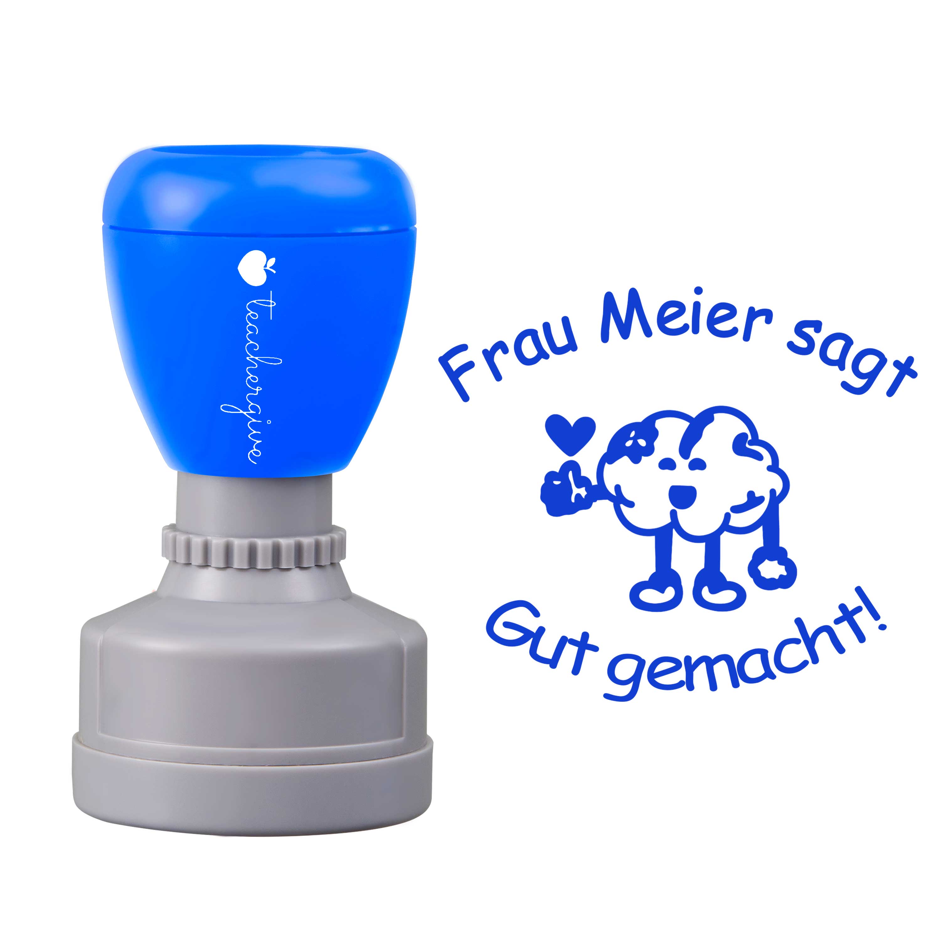 Personalisiert Gut Gemacht Lehrer Stempel