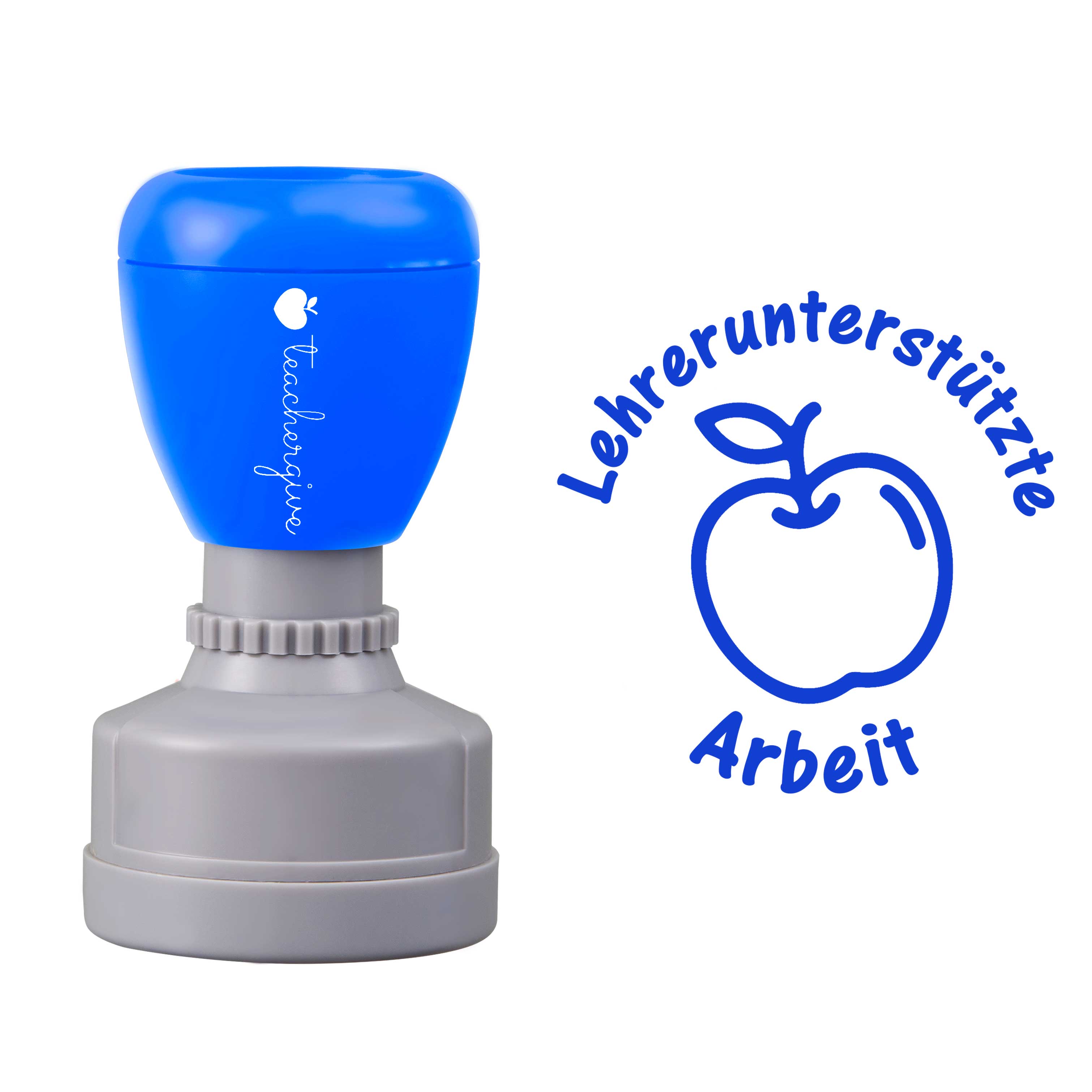 Lehrerunterstützte Arbeit Stempel
