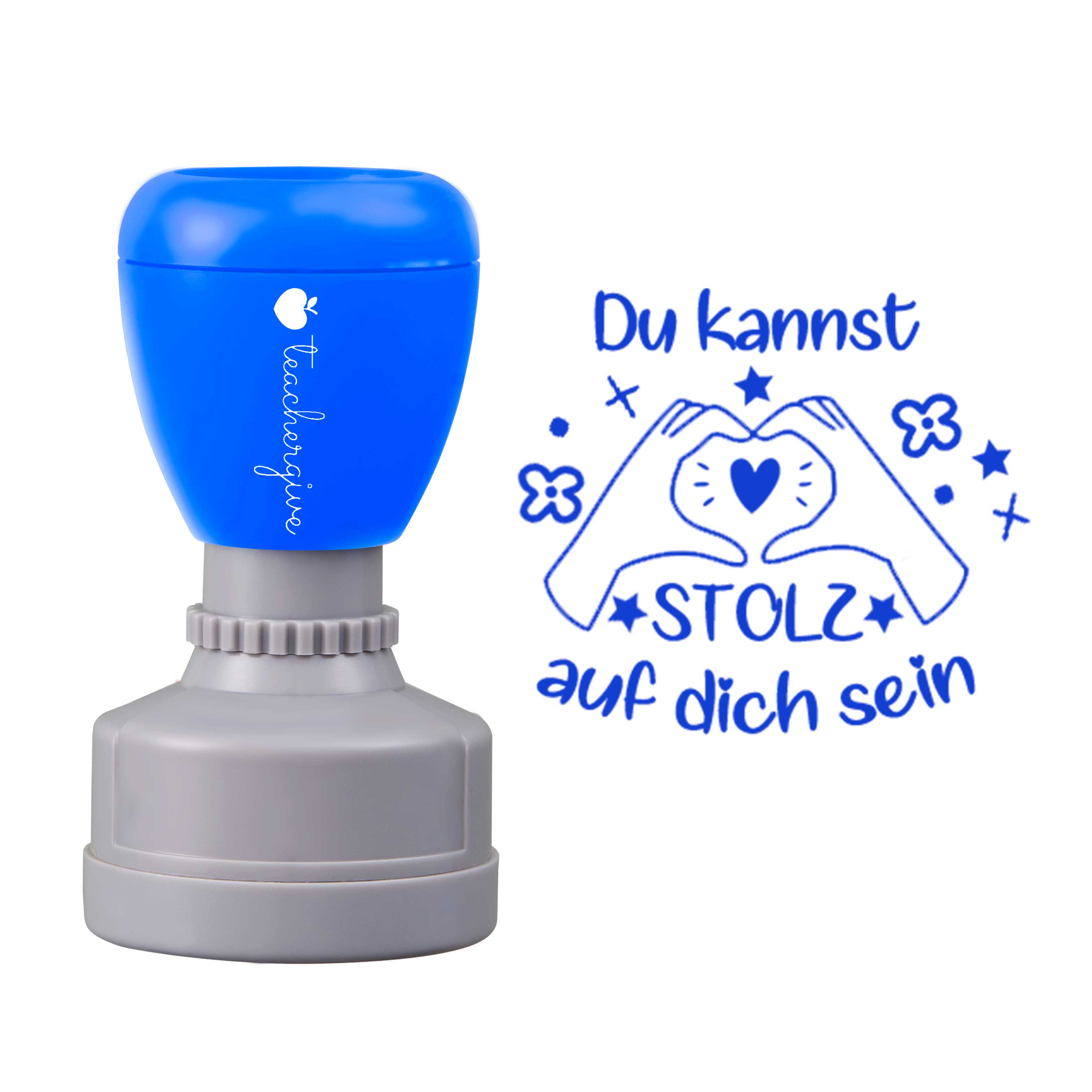 Du Kannst Stolz Auf Dich Sein Lehrer Stempel