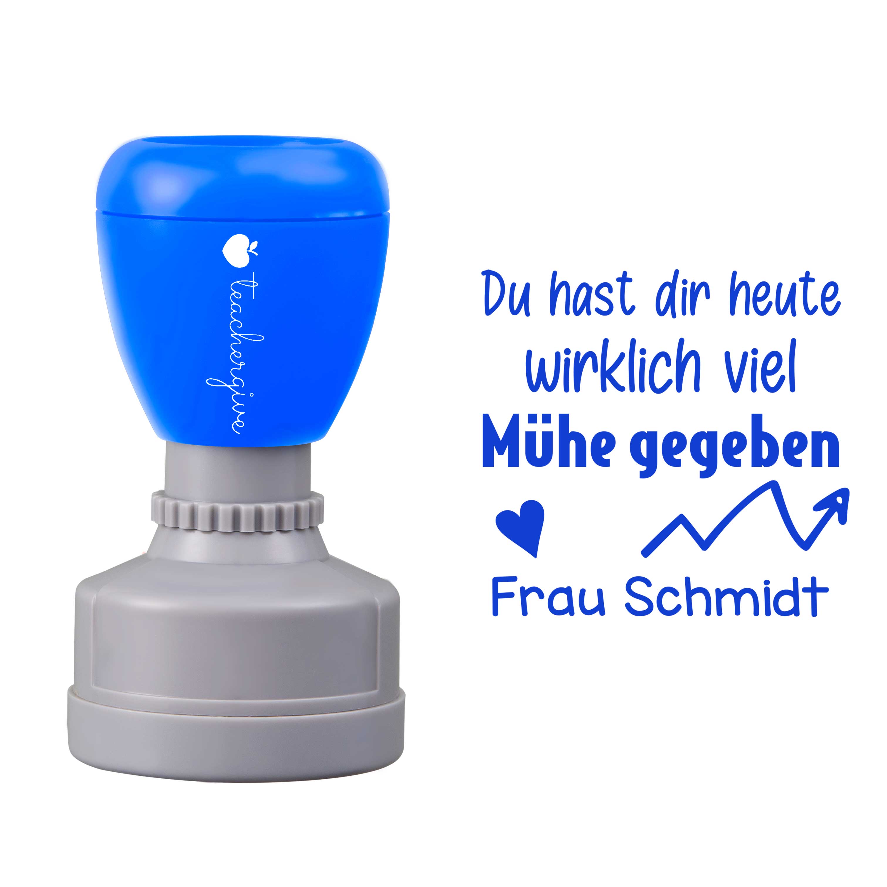 Personalisiert Du Hast Dir Heute Wirklich Viel Mühe Gegeben Lehrer Stempel