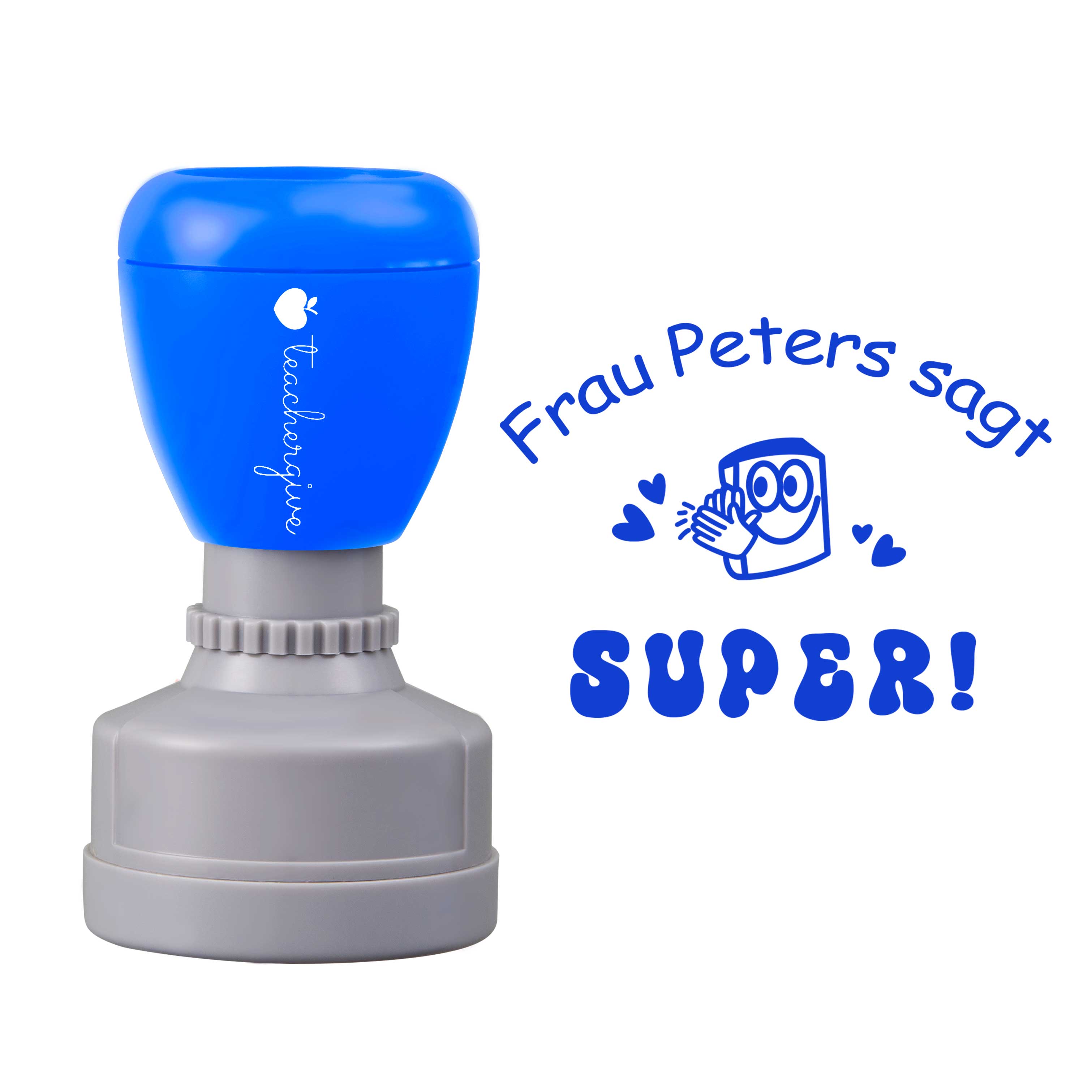 Personalisiert Super Lehrer Stempel
