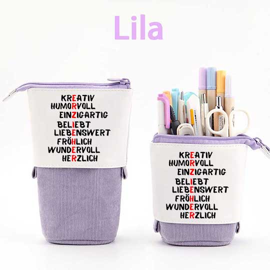 Kreativ Humorvoll Herzlich Federmäppchen Mäppchen